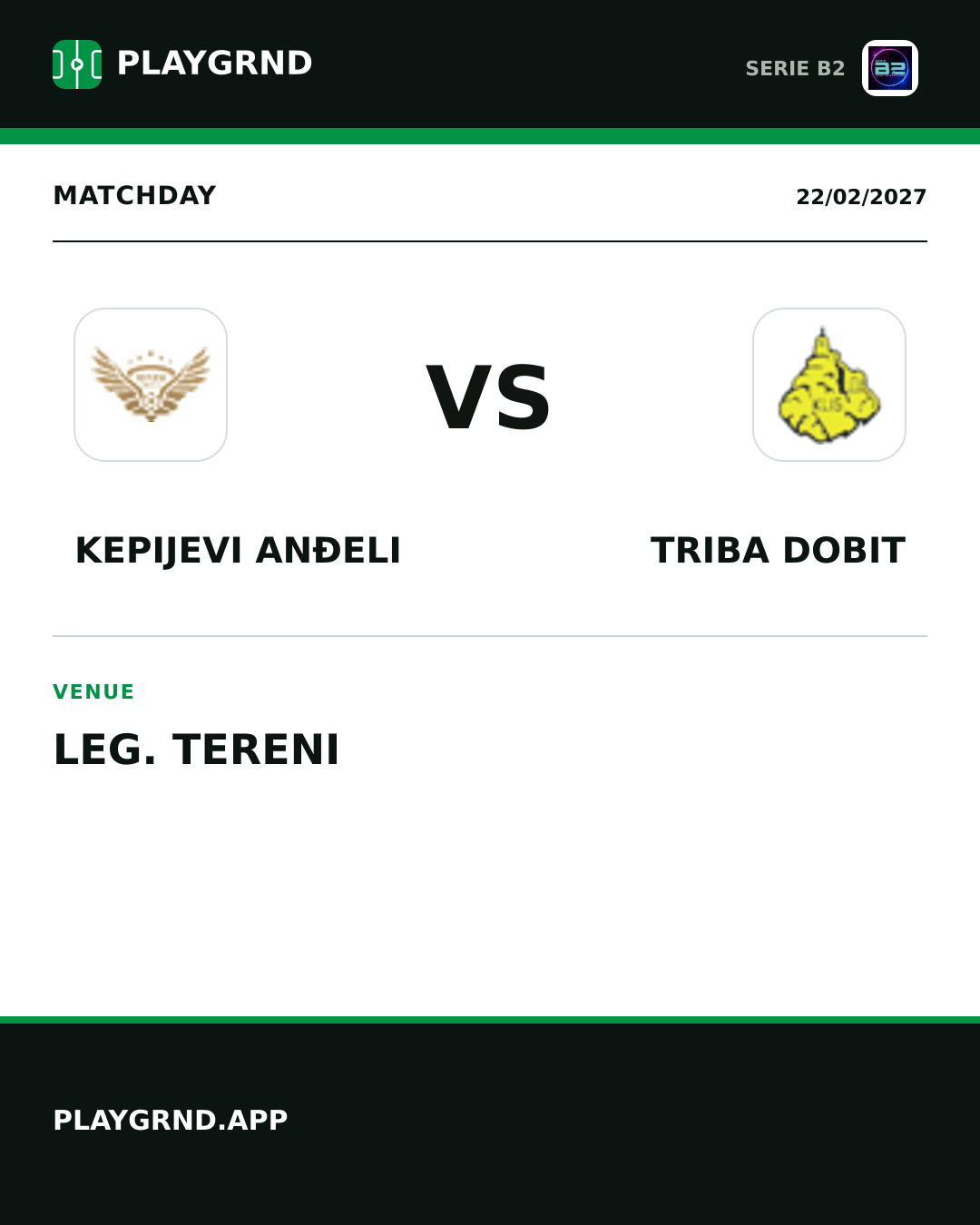 Instagram artwork: Kepijevi Anđeli vs Triba Dobit