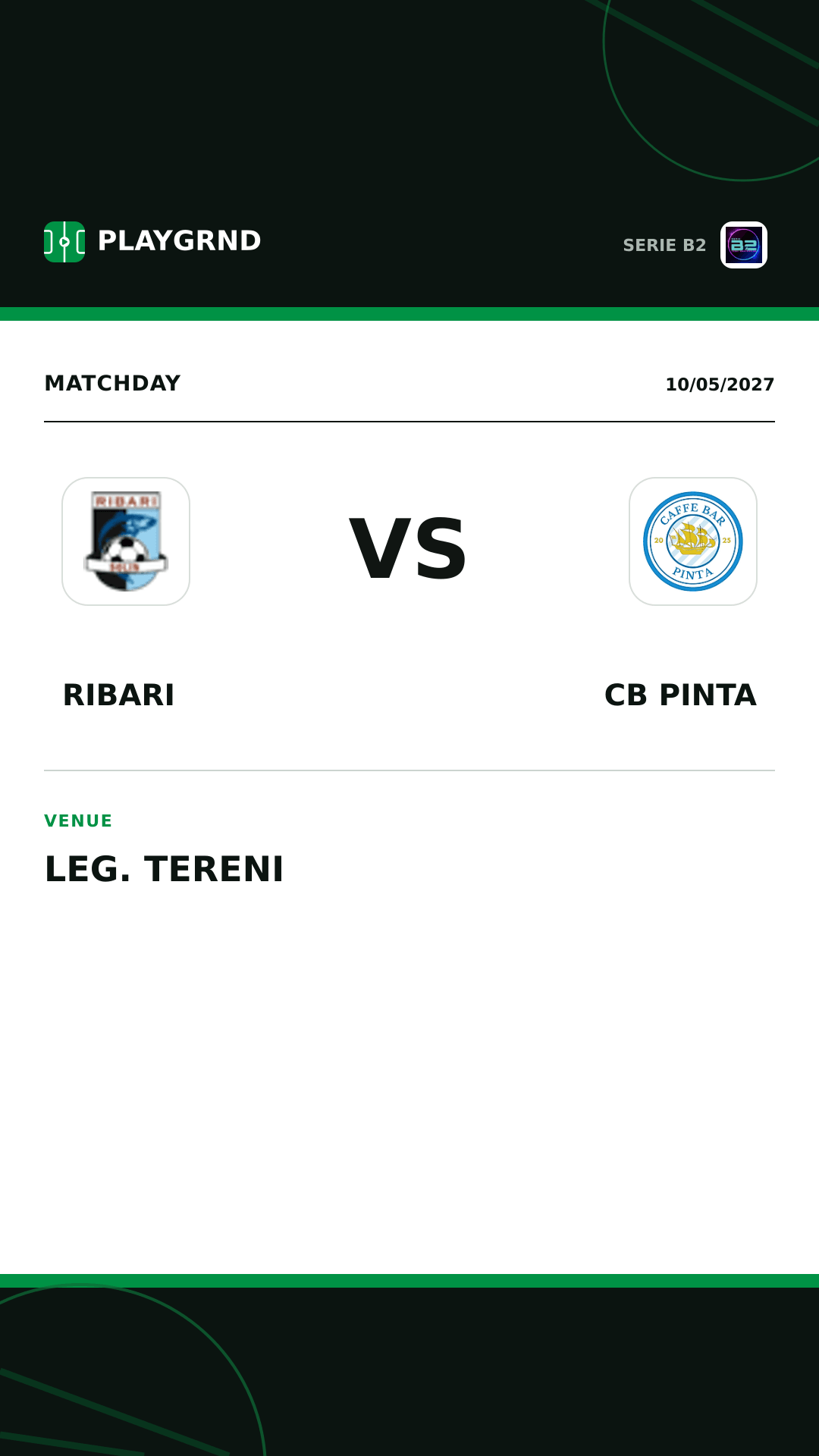 Instagram artwork: Ribari vs CB Pinta
