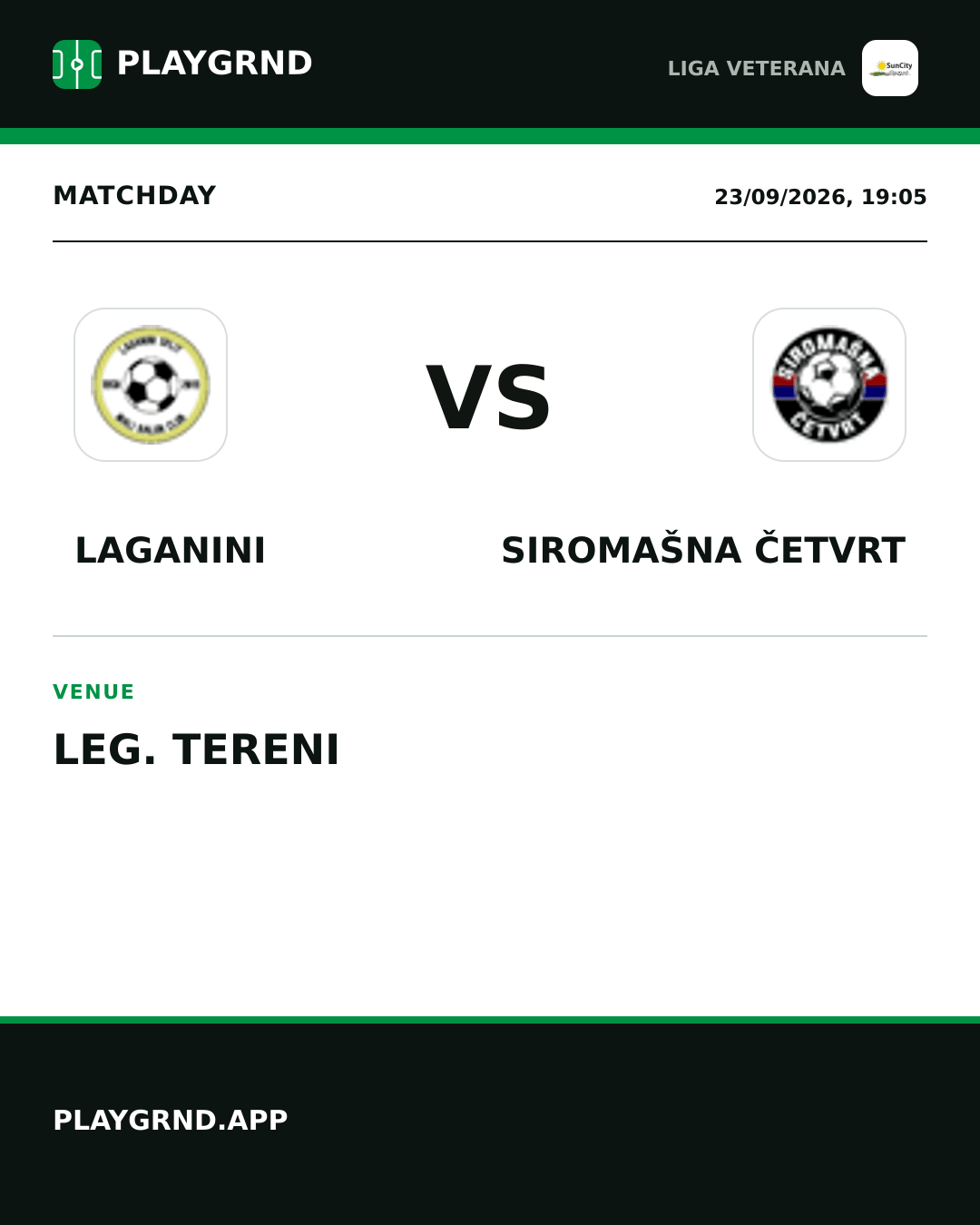 Instagram artwork: Laganini vs Siromašna Četvrt