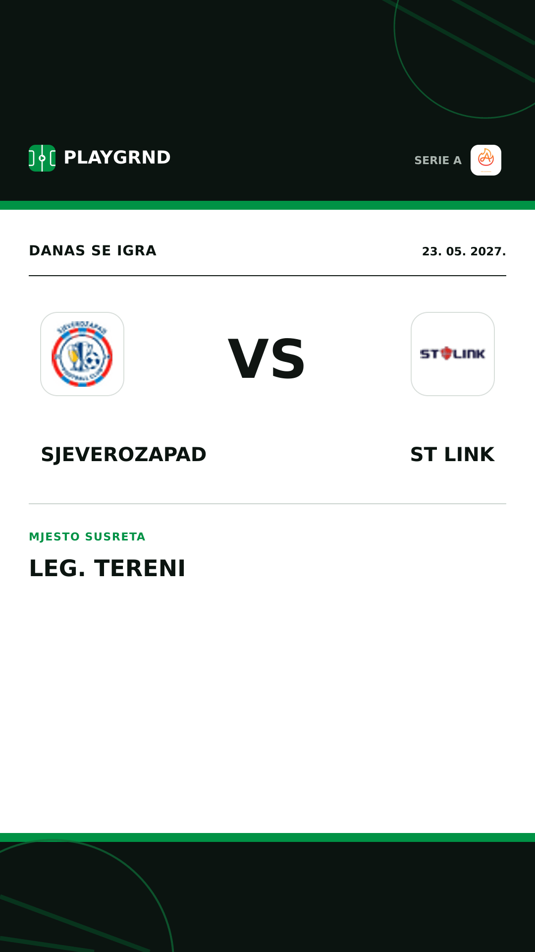 Instagram slika: Sjeverozapad vs ST Link