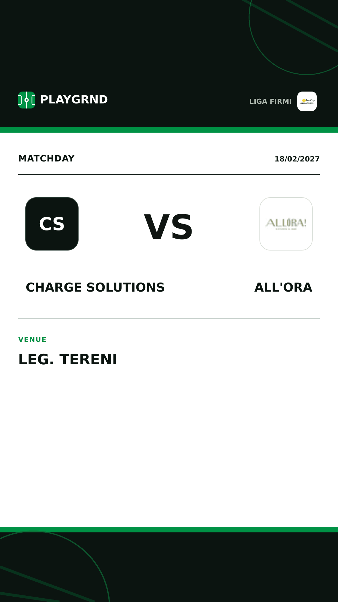 Instagram artwork: Charge Solutions vs All'Ora