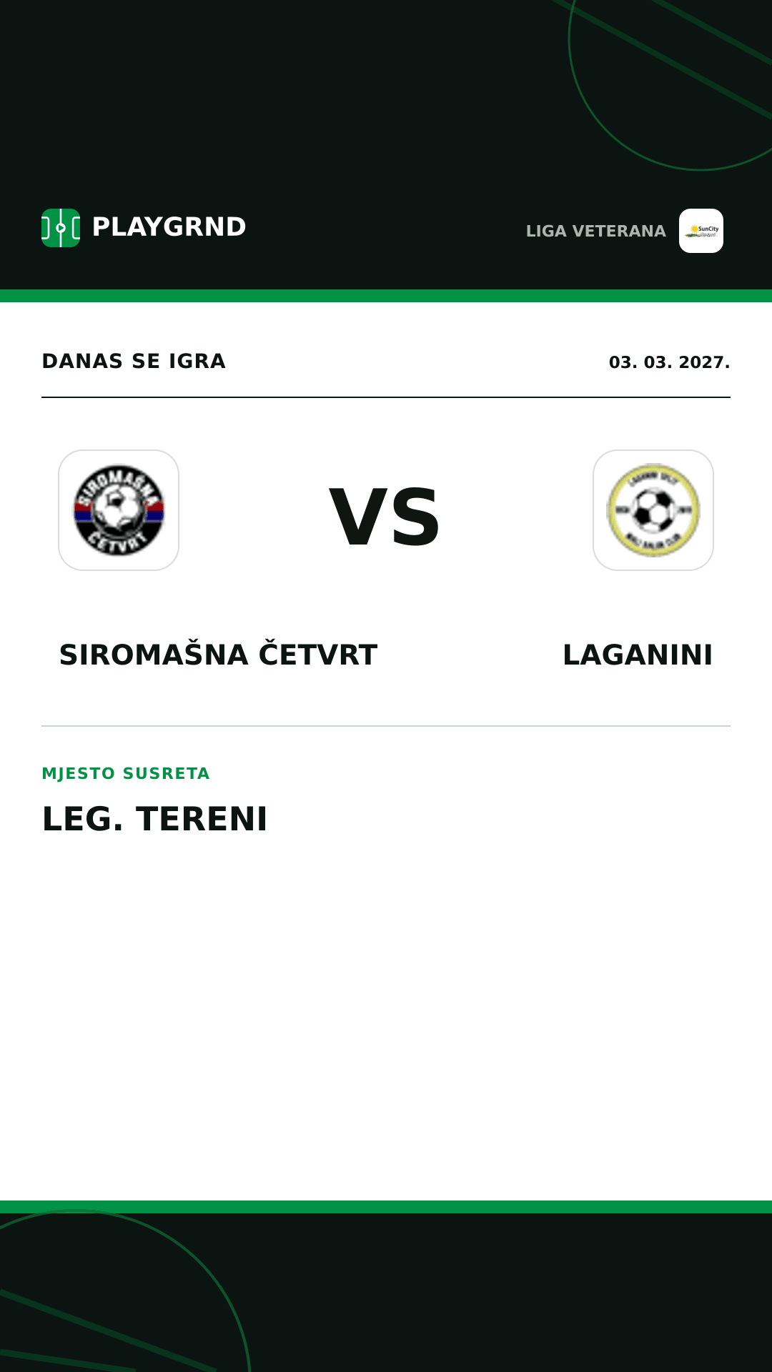 Instagram slika: Siromašna Četvrt vs Laganini
