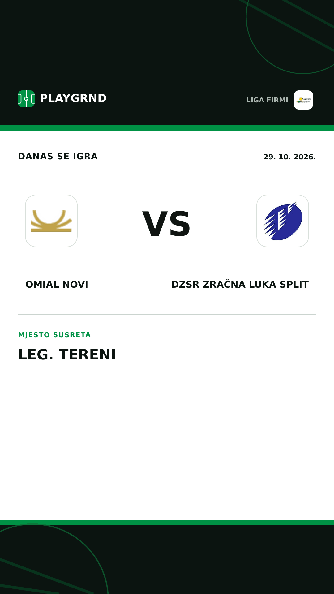 Instagram slika: Omial Novi vs DZSR Zračna Luka Split