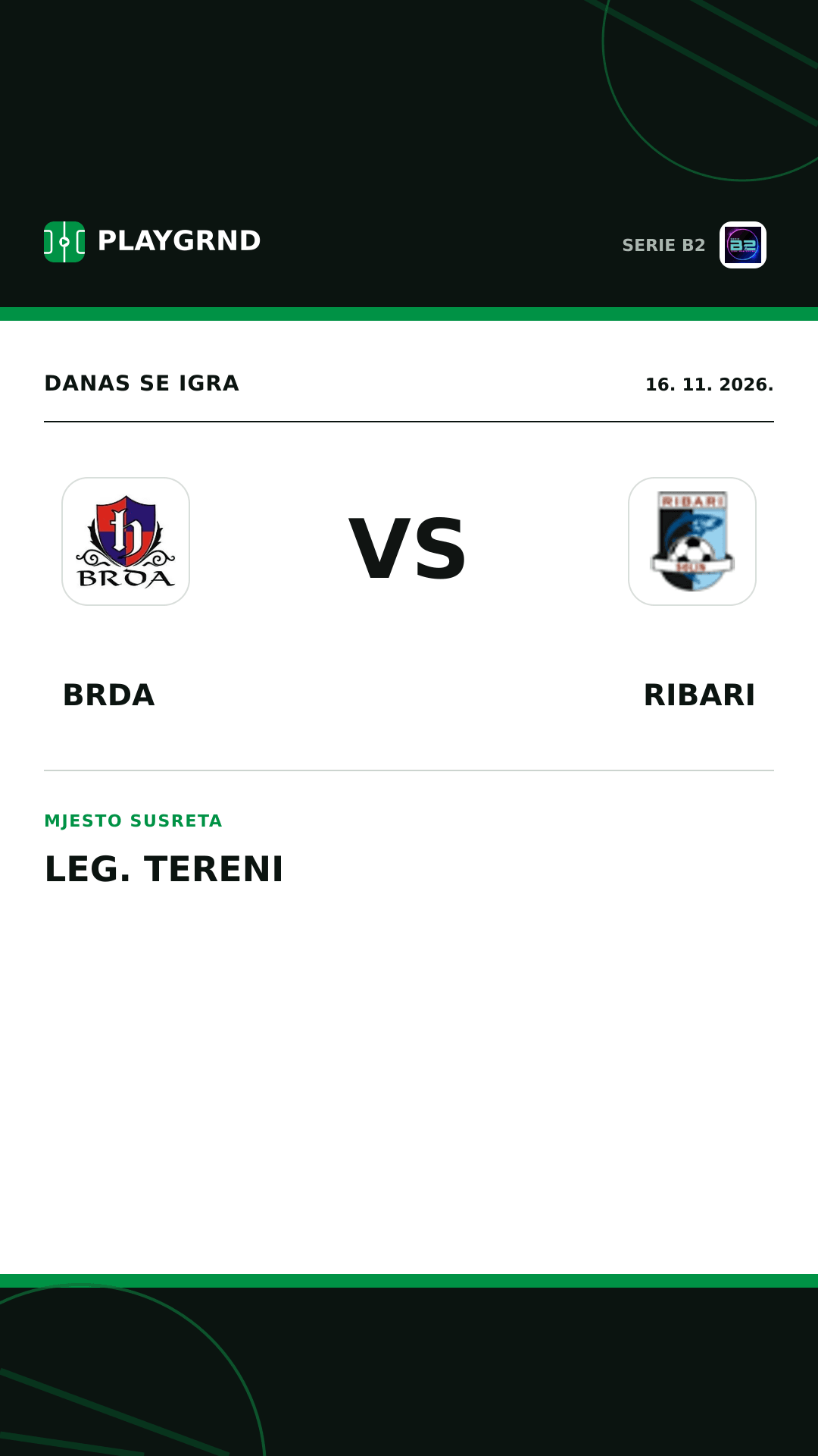 Instagram slika: Brda vs Ribari