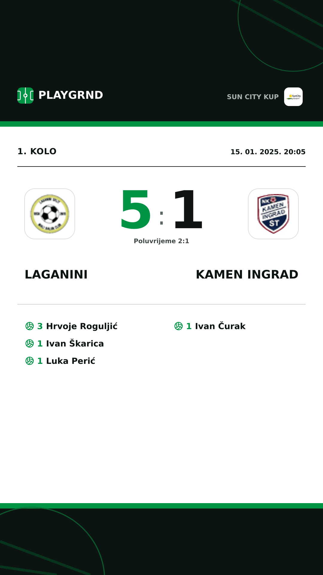 Instagram slika: Laganini 5:1 Kamen Ingrad
