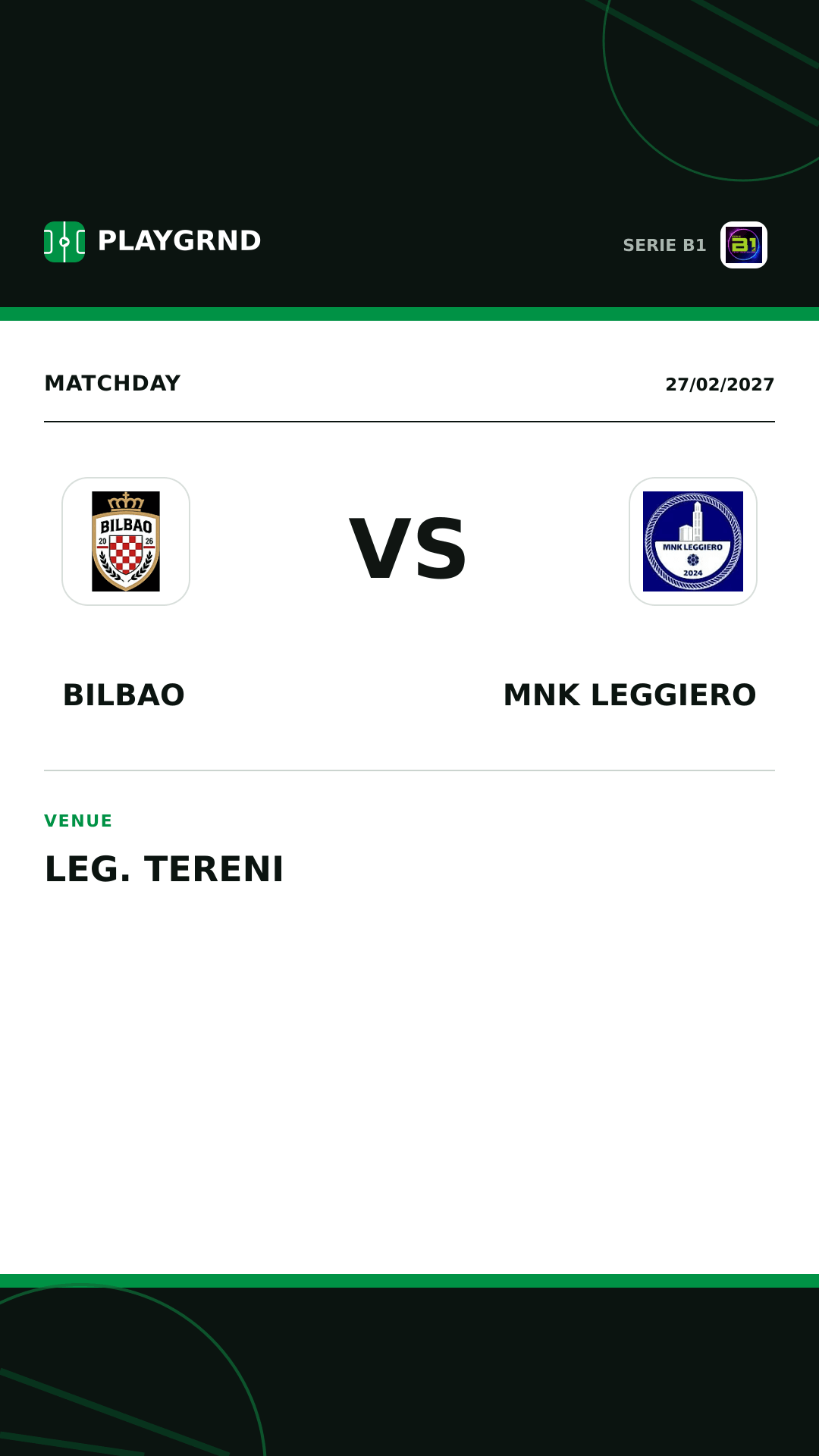 Instagram artwork: Bilbao vs MNK Leggiero