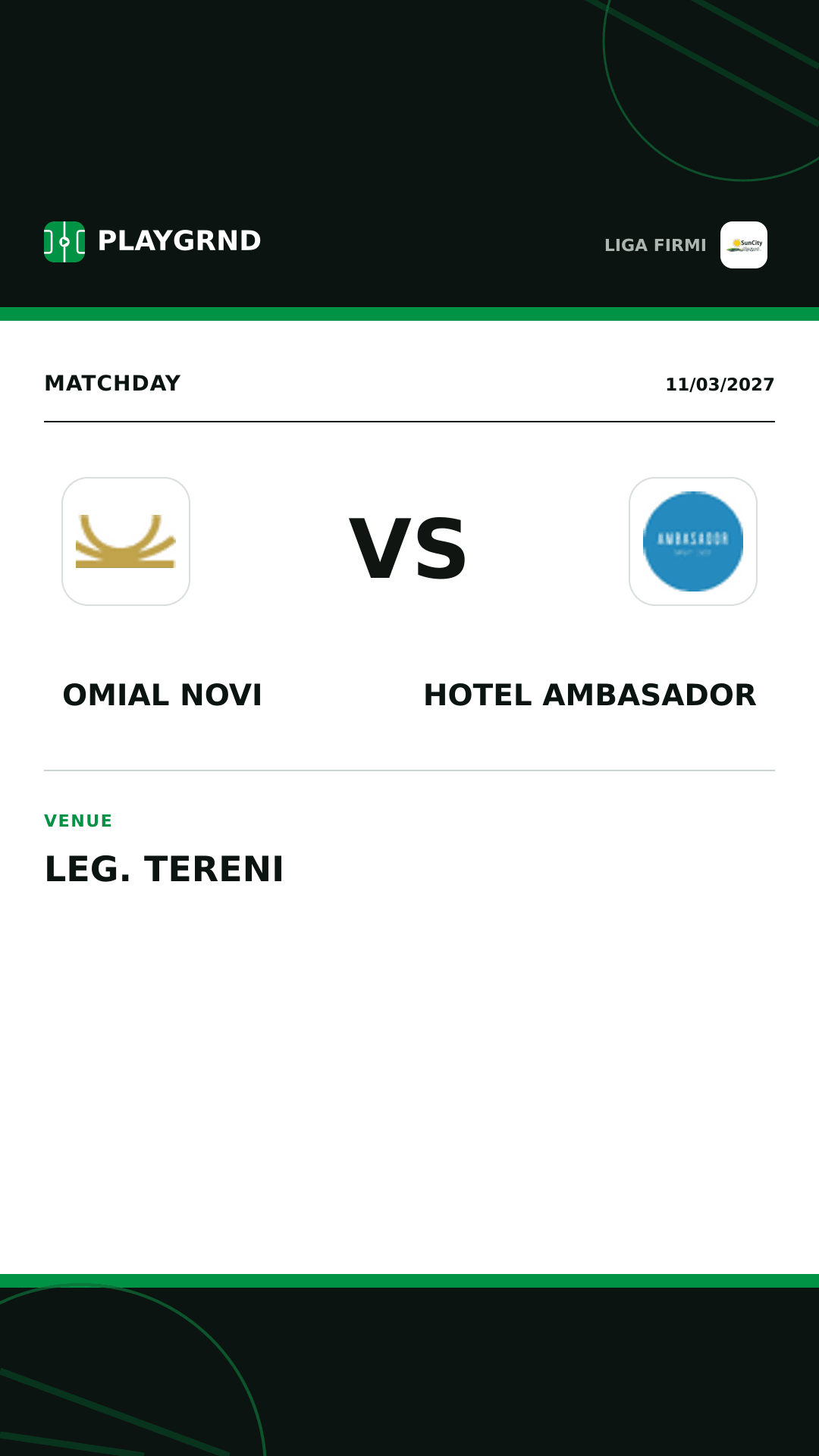 Instagram artwork: Omial Novi vs Hotel Ambasador