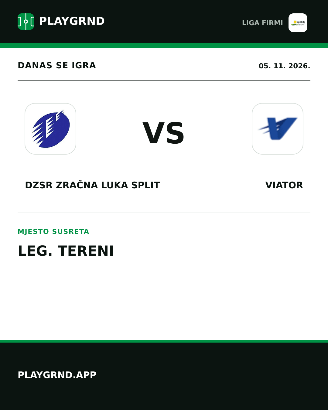 Instagram slika: DZSR Zračna Luka Split vs Viator