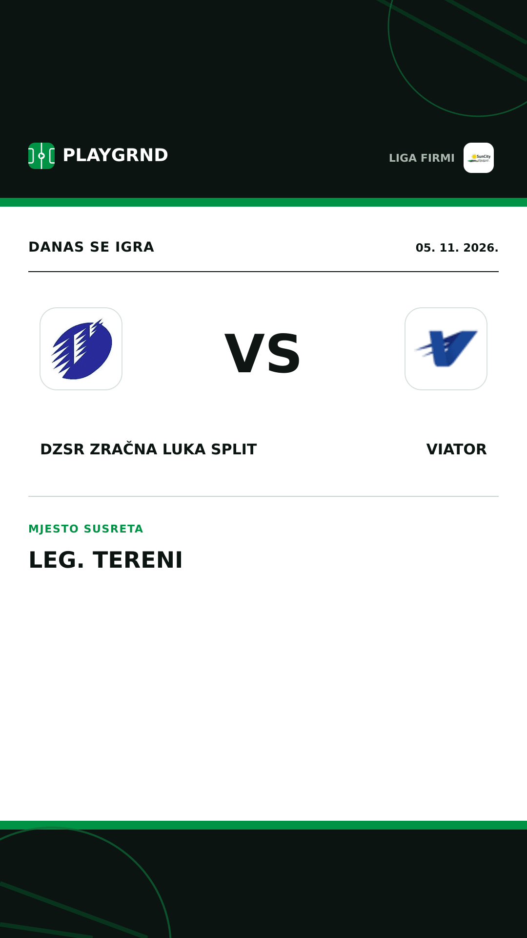 Instagram slika: DZSR Zračna Luka Split vs Viator