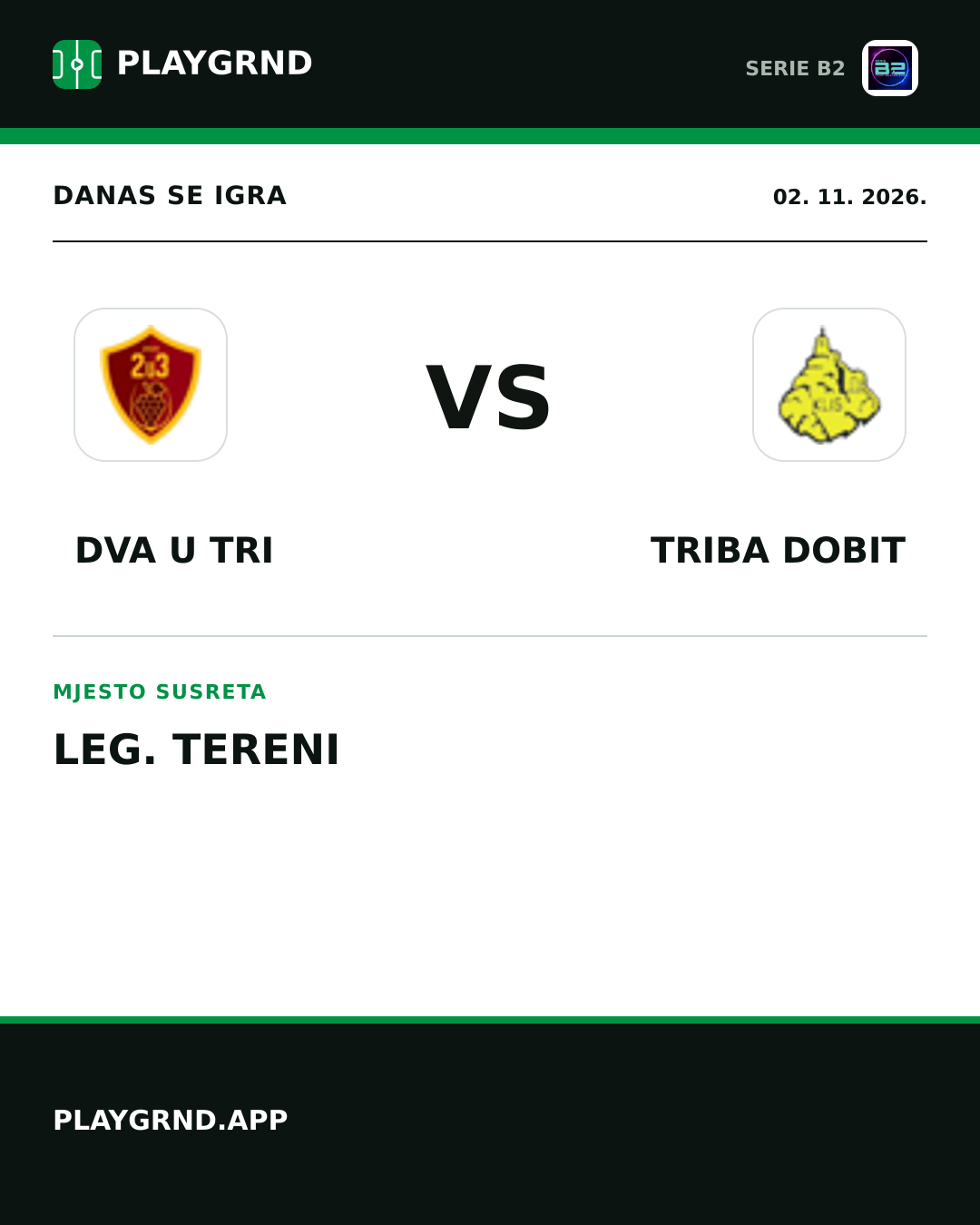Instagram slika: Dva U Tri vs Triba Dobit