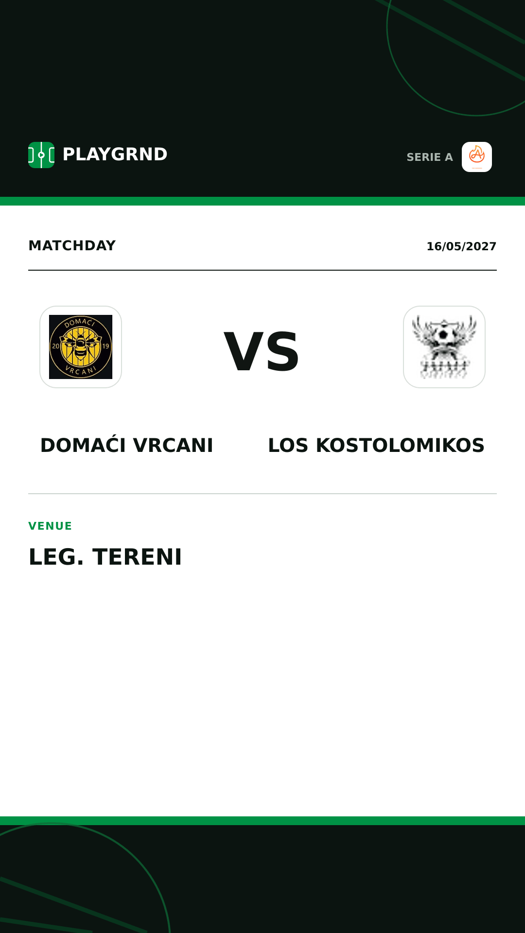 Instagram artwork: Domaći Vrcani vs Los Kostolomikos