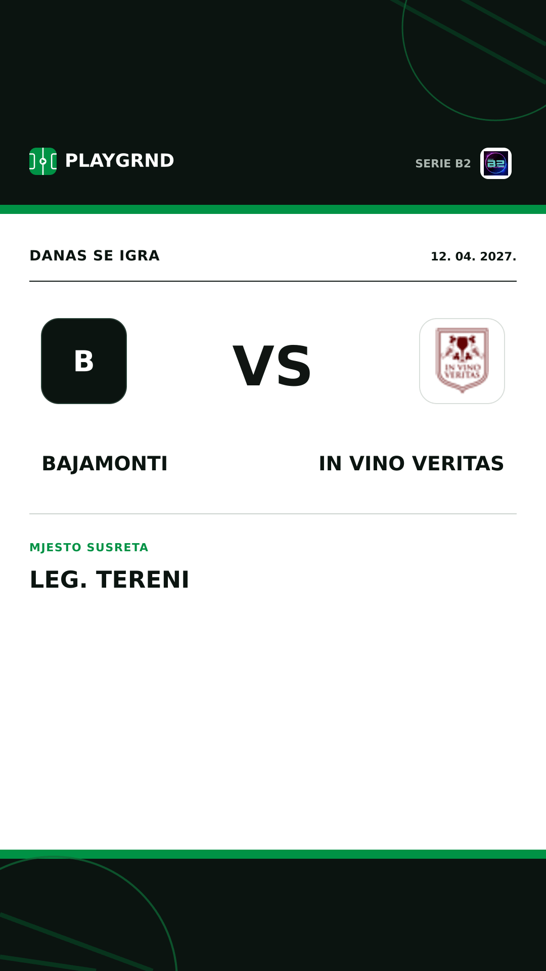 Instagram slika: Bajamonti vs IN Vino Veritas
