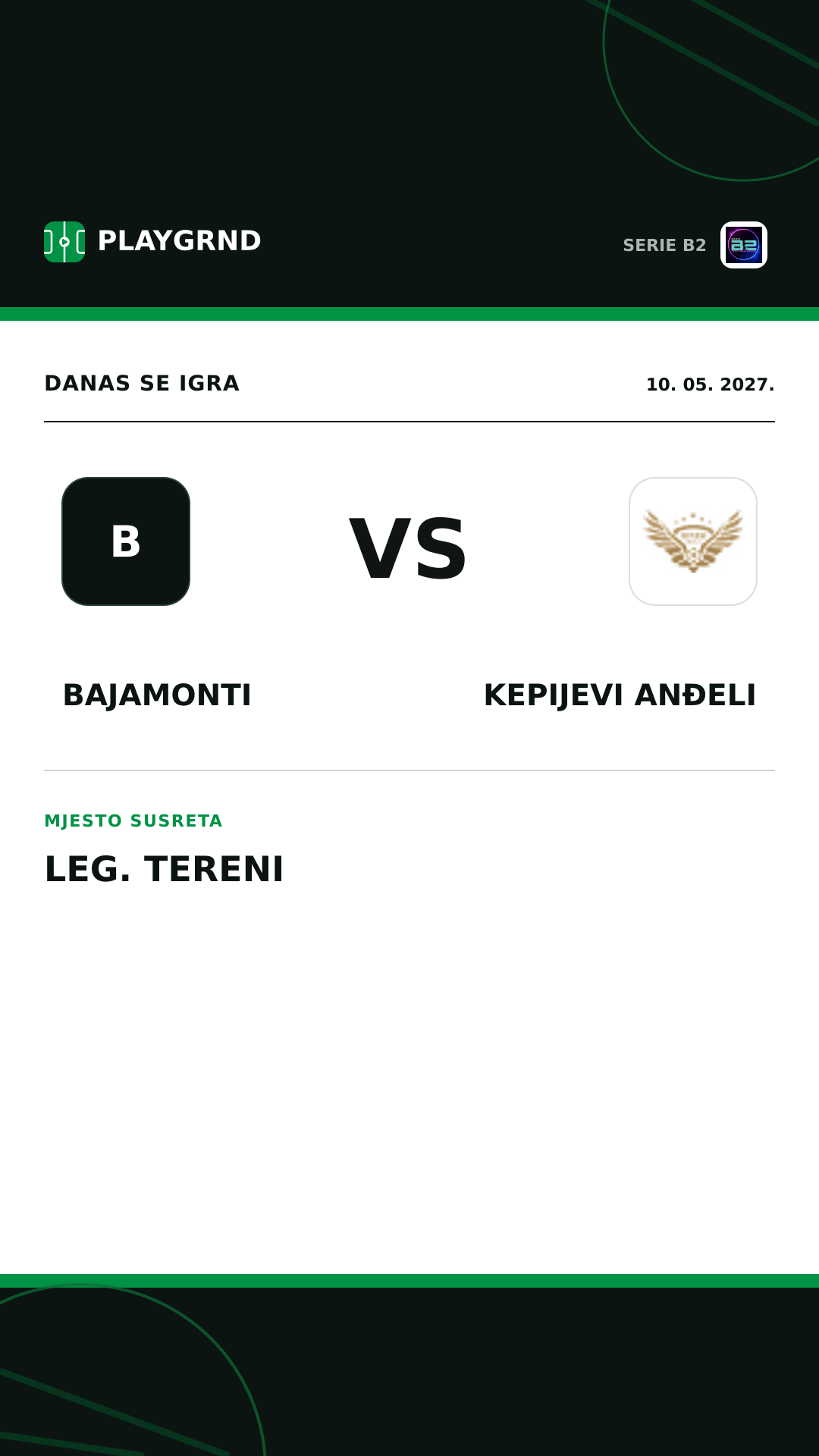Instagram slika: Bajamonti vs Kepijevi Anđeli