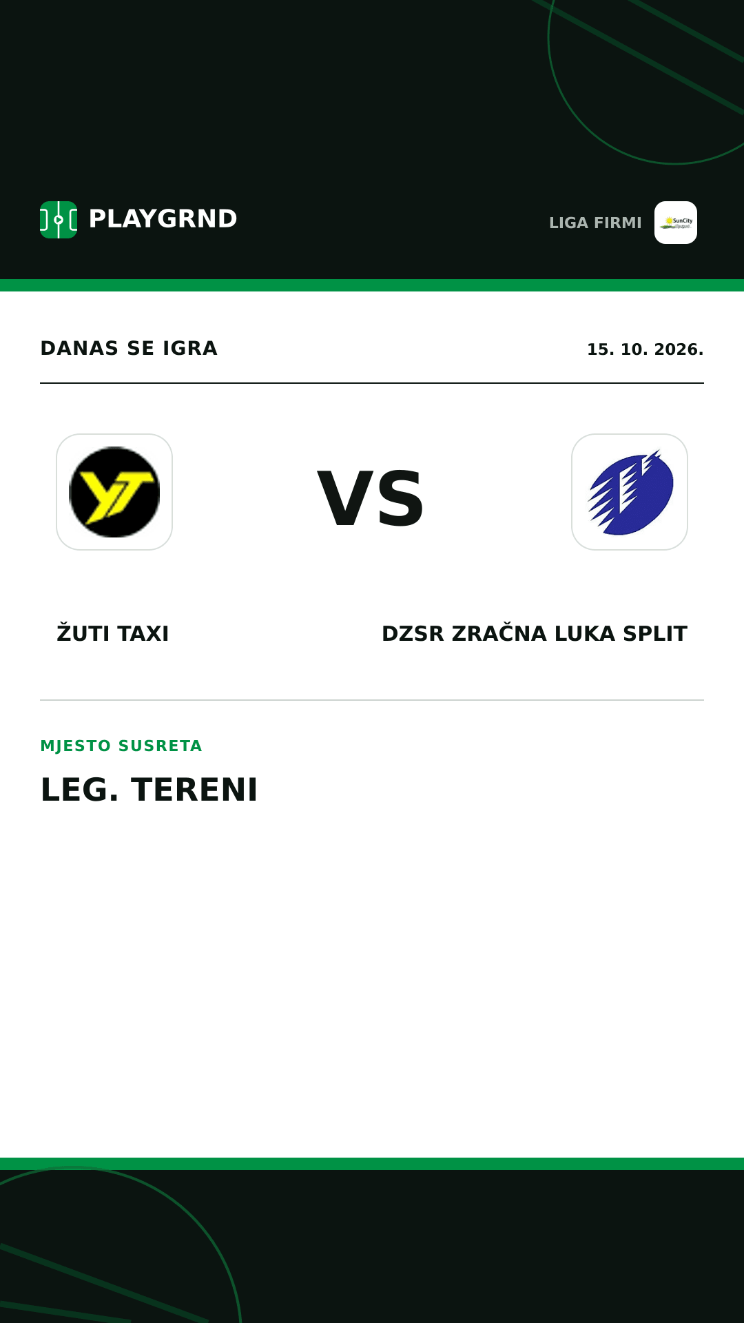 Instagram slika: Žuti Taxi vs DZSR Zračna Luka Split
