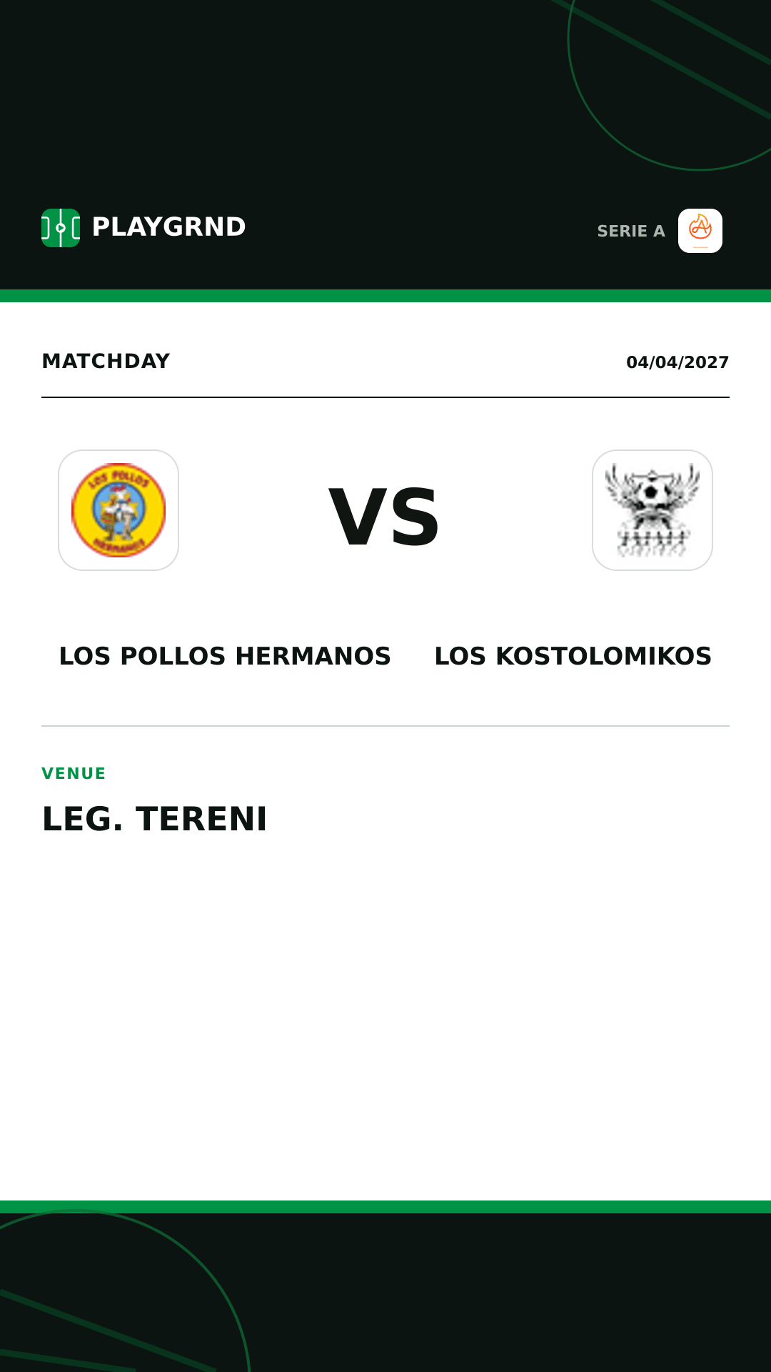Instagram artwork: Los Pollos Hermanos vs Los Kostolomikos