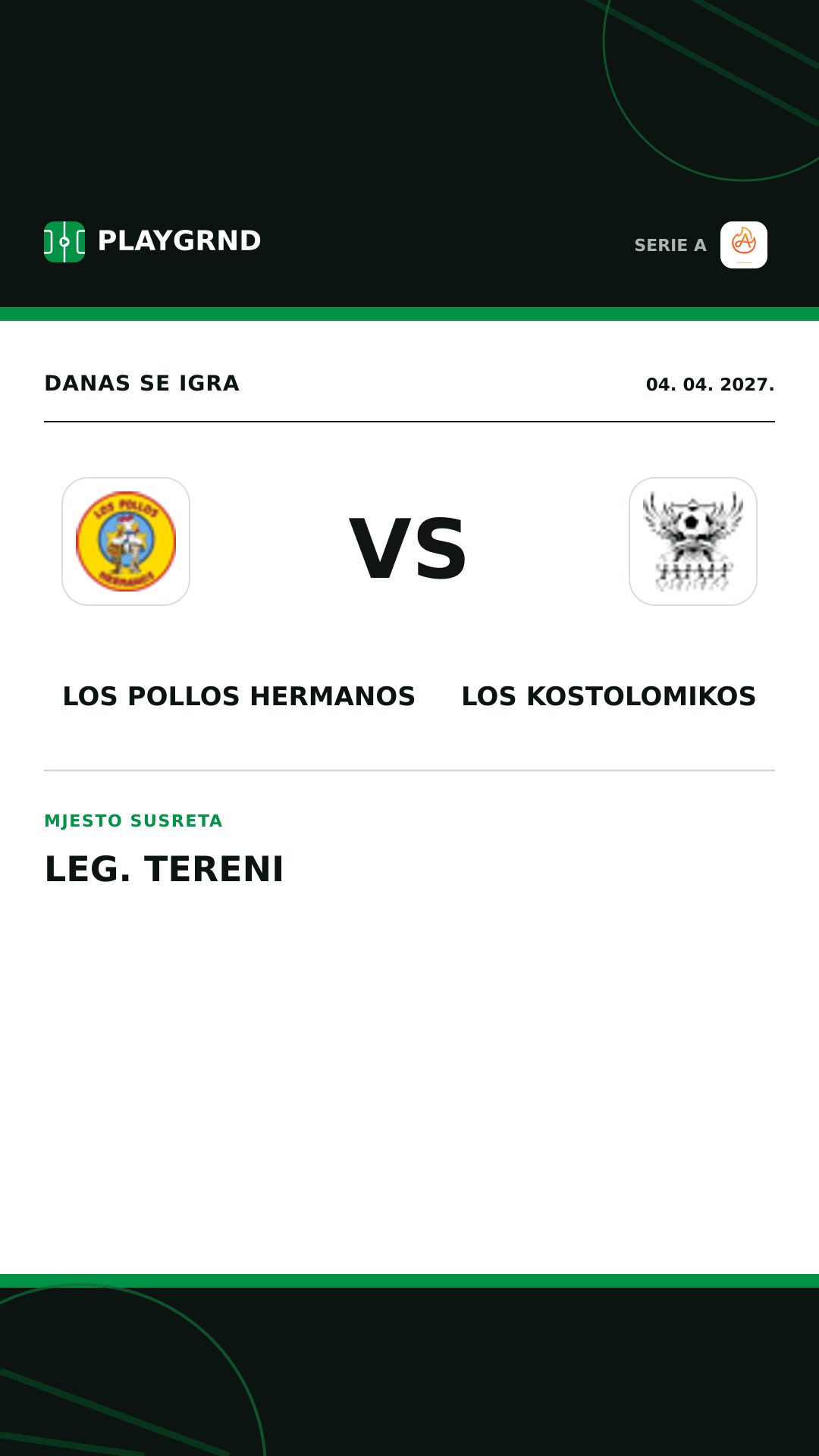 Instagram slika: Los Pollos Hermanos vs Los Kostolomikos