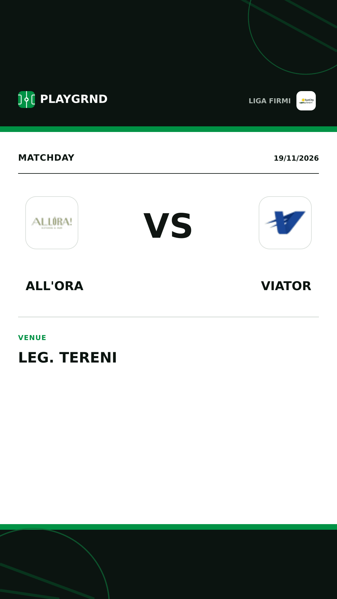 Instagram artwork: All'Ora vs Viator