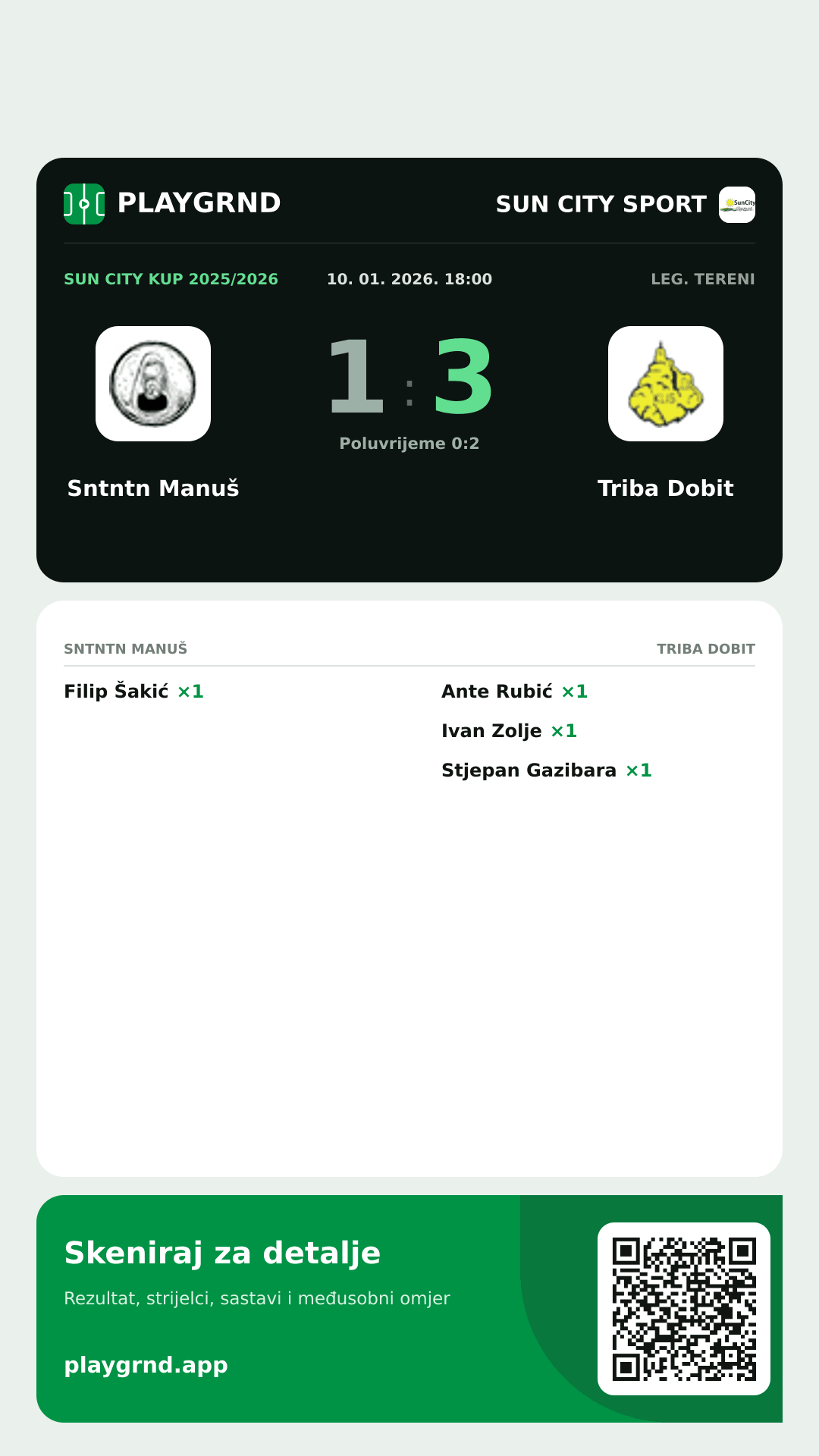Story image: Sntntn Manuš 1:3 Triba Dobit