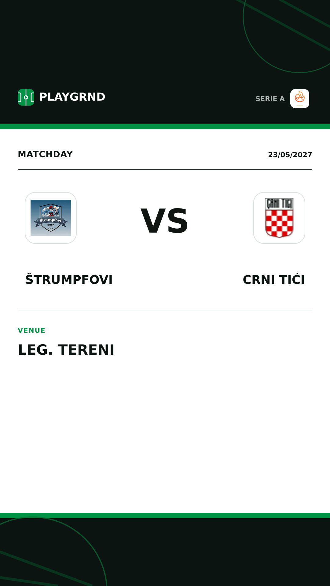 Instagram artwork: Štrumpfovi vs Crni Tići