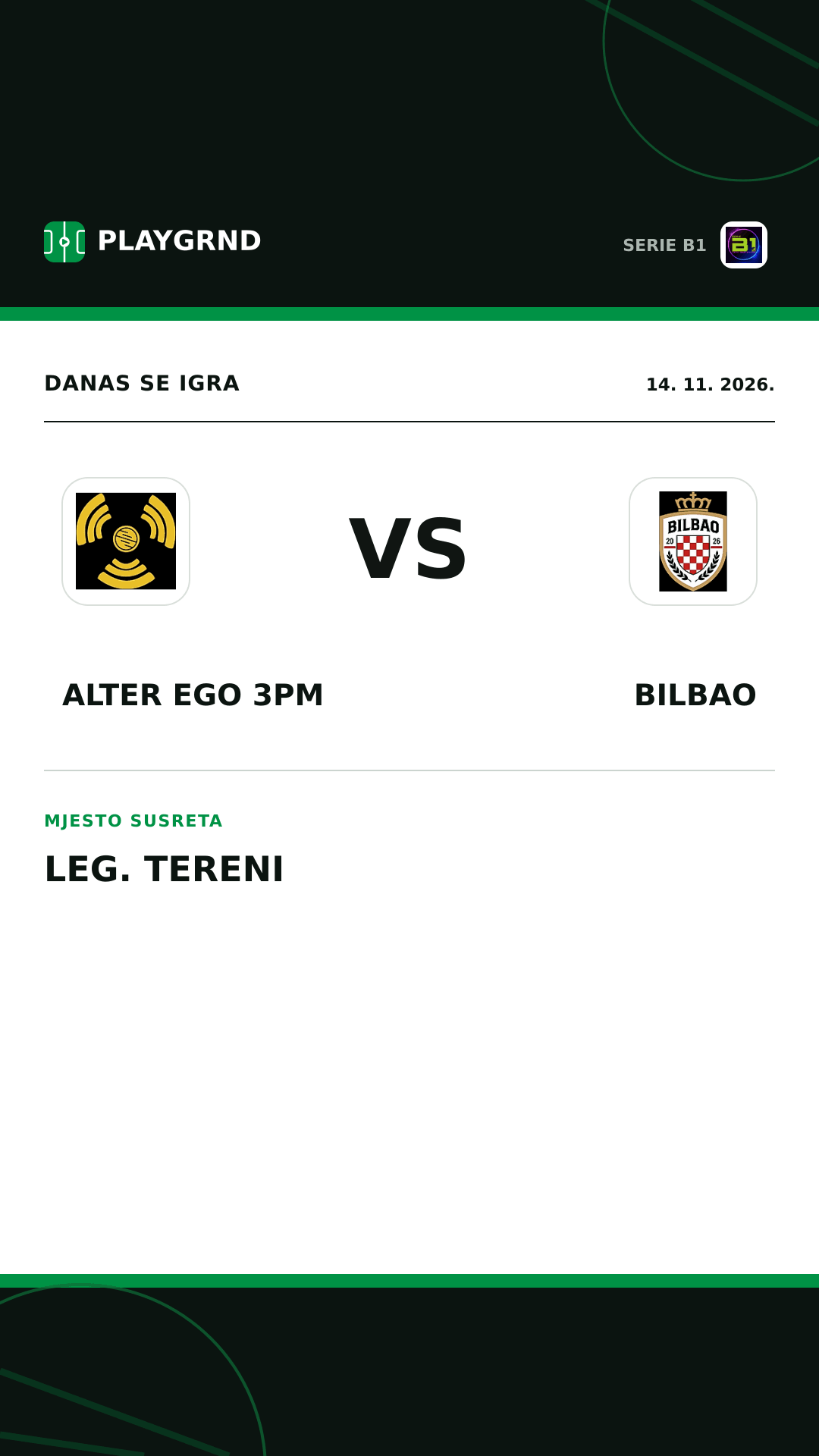 Instagram slika: Alter Ego 3PM vs Bilbao