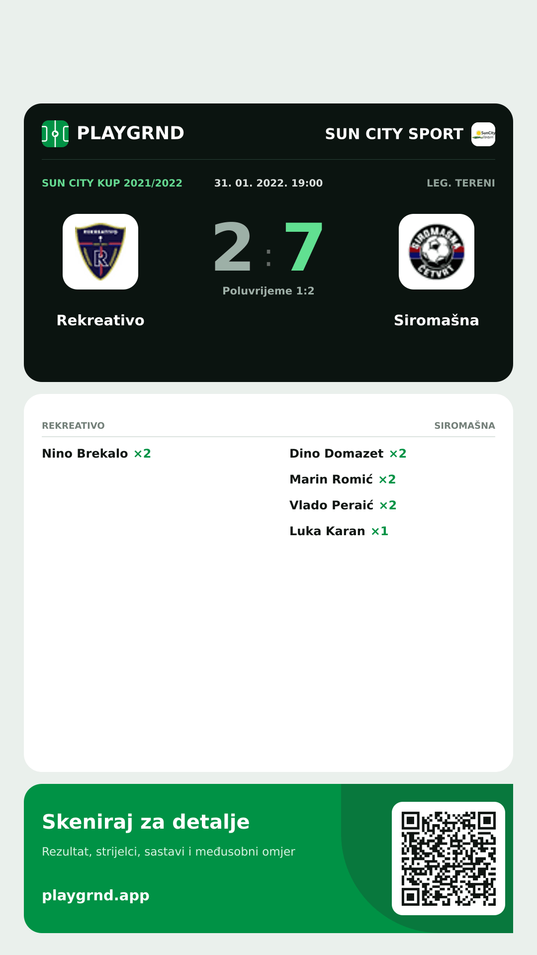 Story image: Rekreativo 2:7 Siromašna