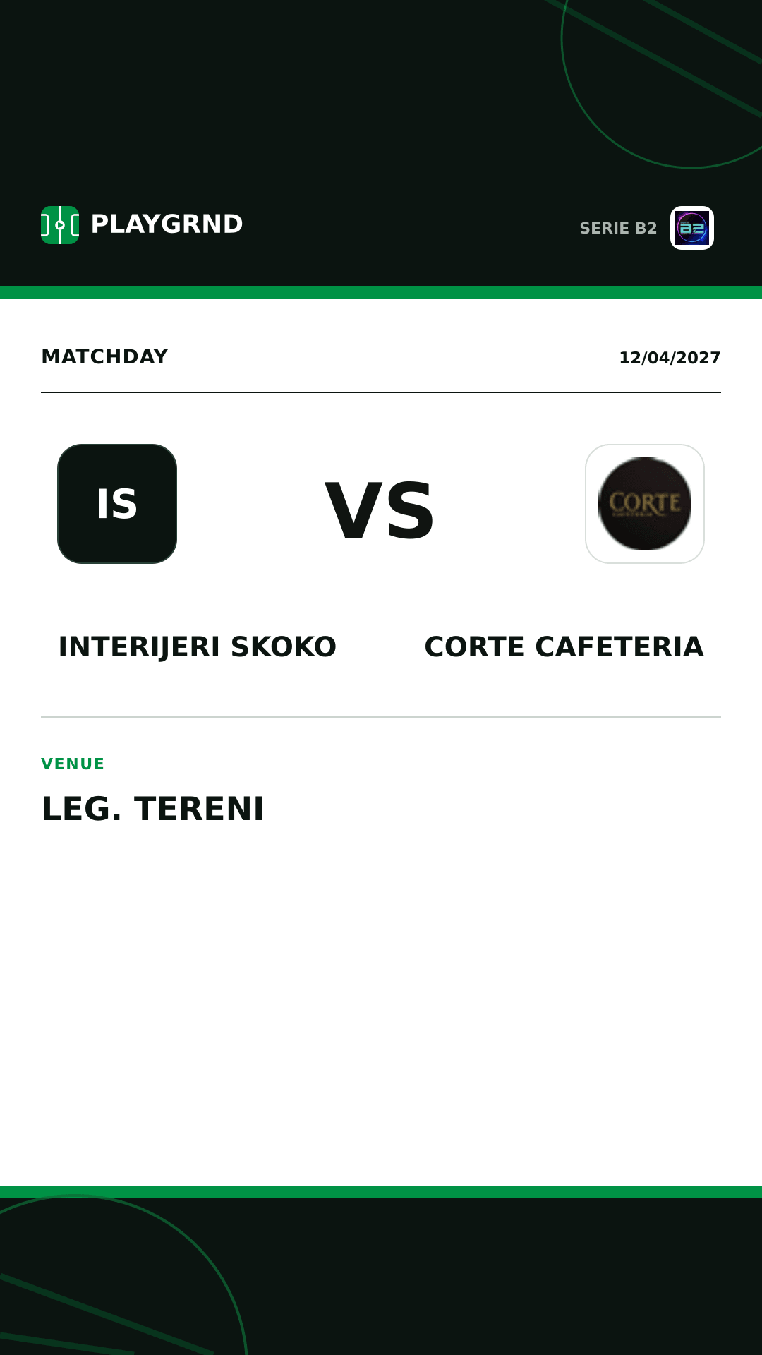 Instagram artwork: Interijeri Skoko vs Corte Cafeteria