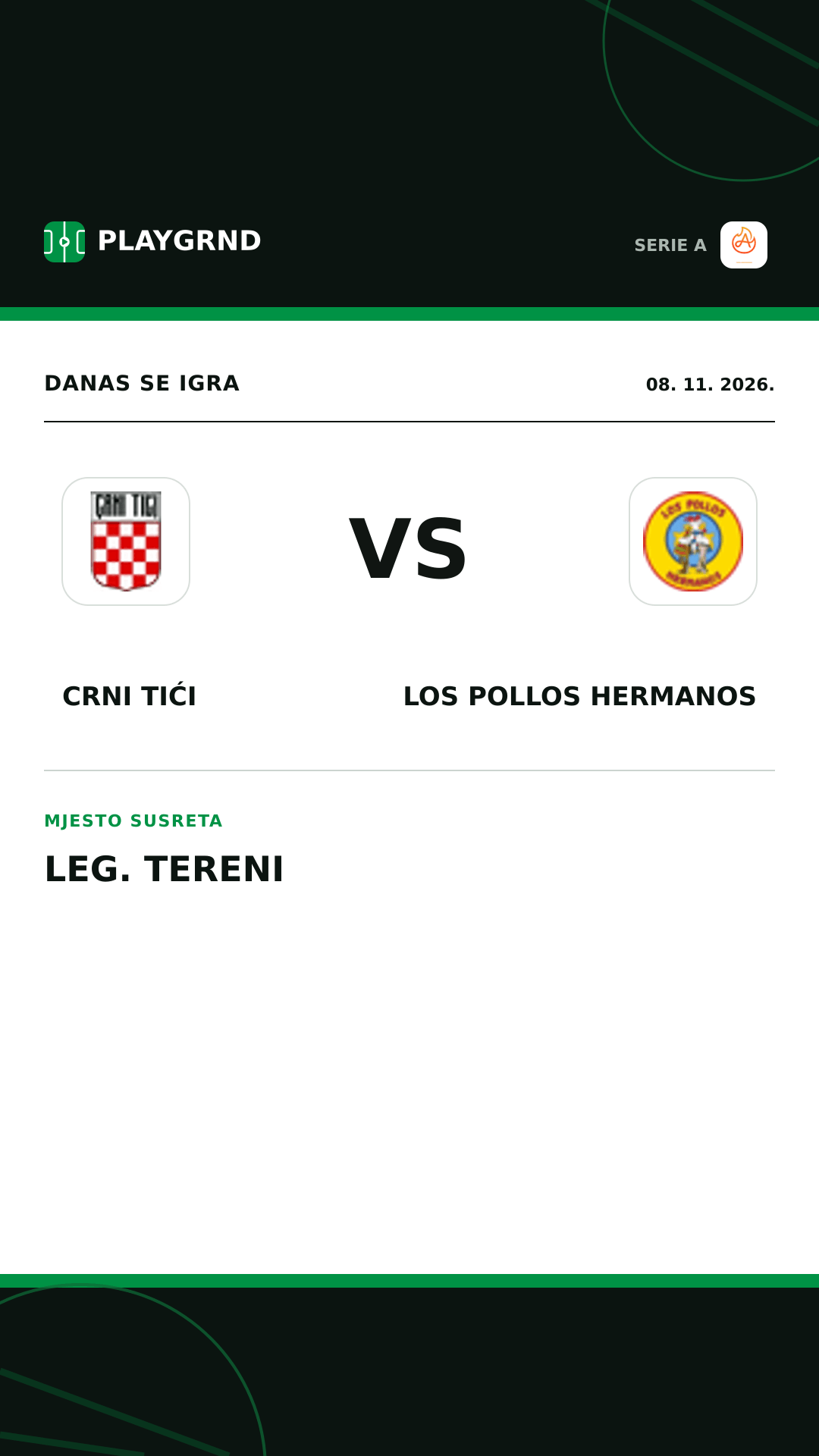 Instagram slika: Crni Tići vs Los Pollos Hermanos