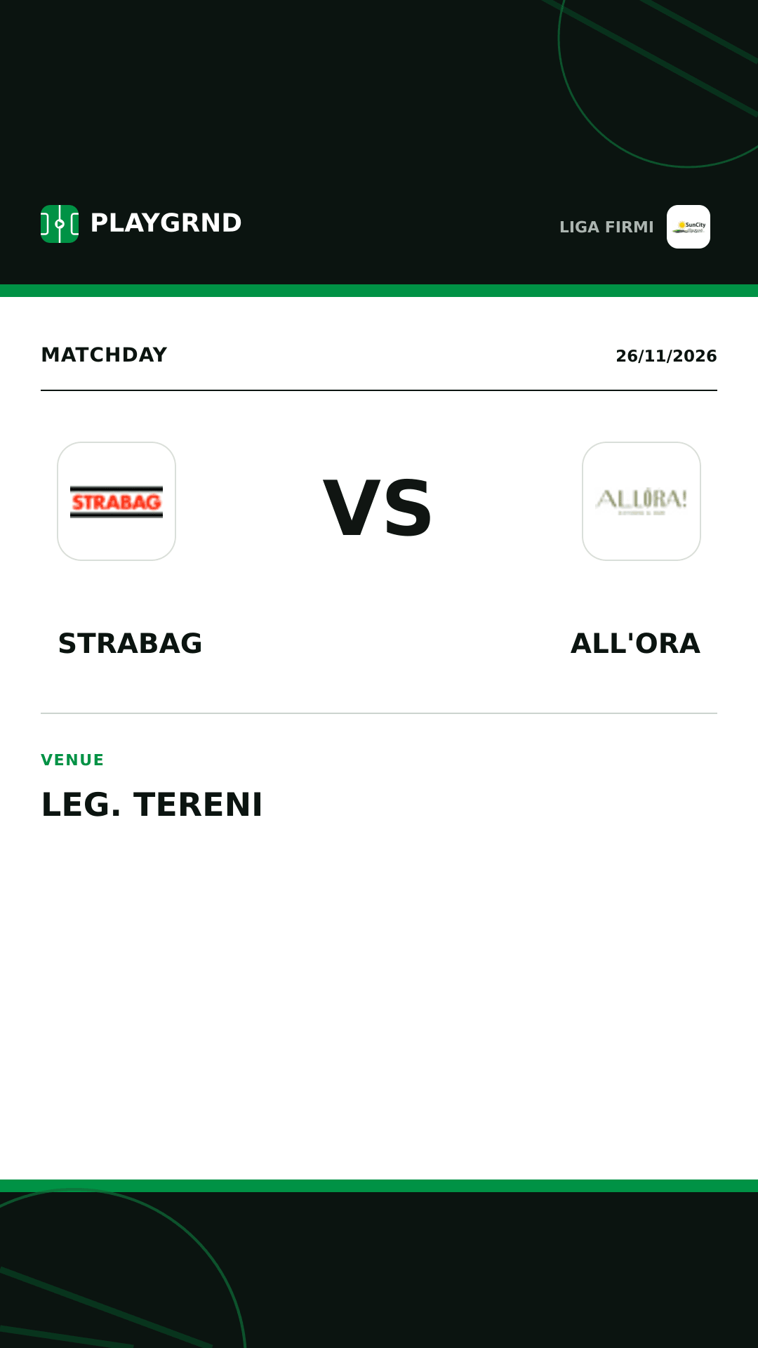 Instagram artwork: Strabag vs All'Ora