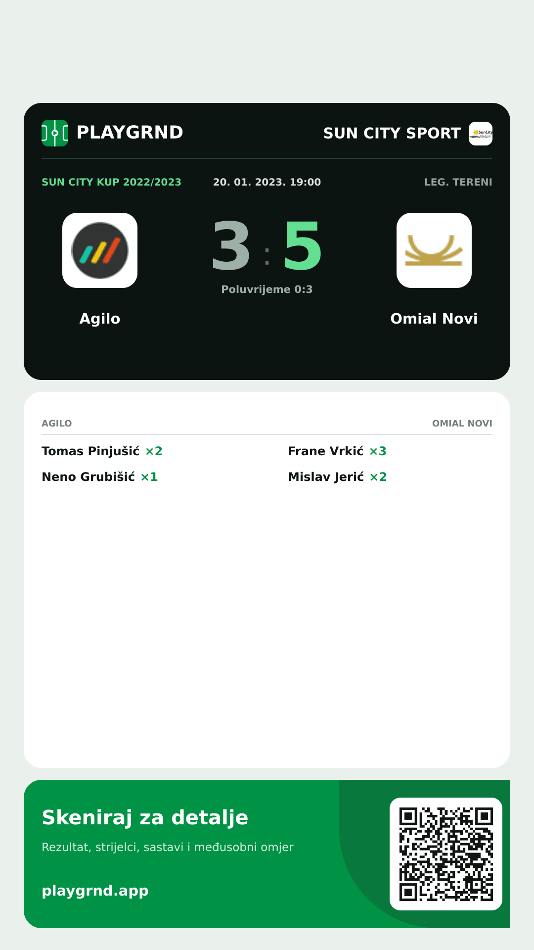 Story slika: Agilo 3:5 Omial Novi
