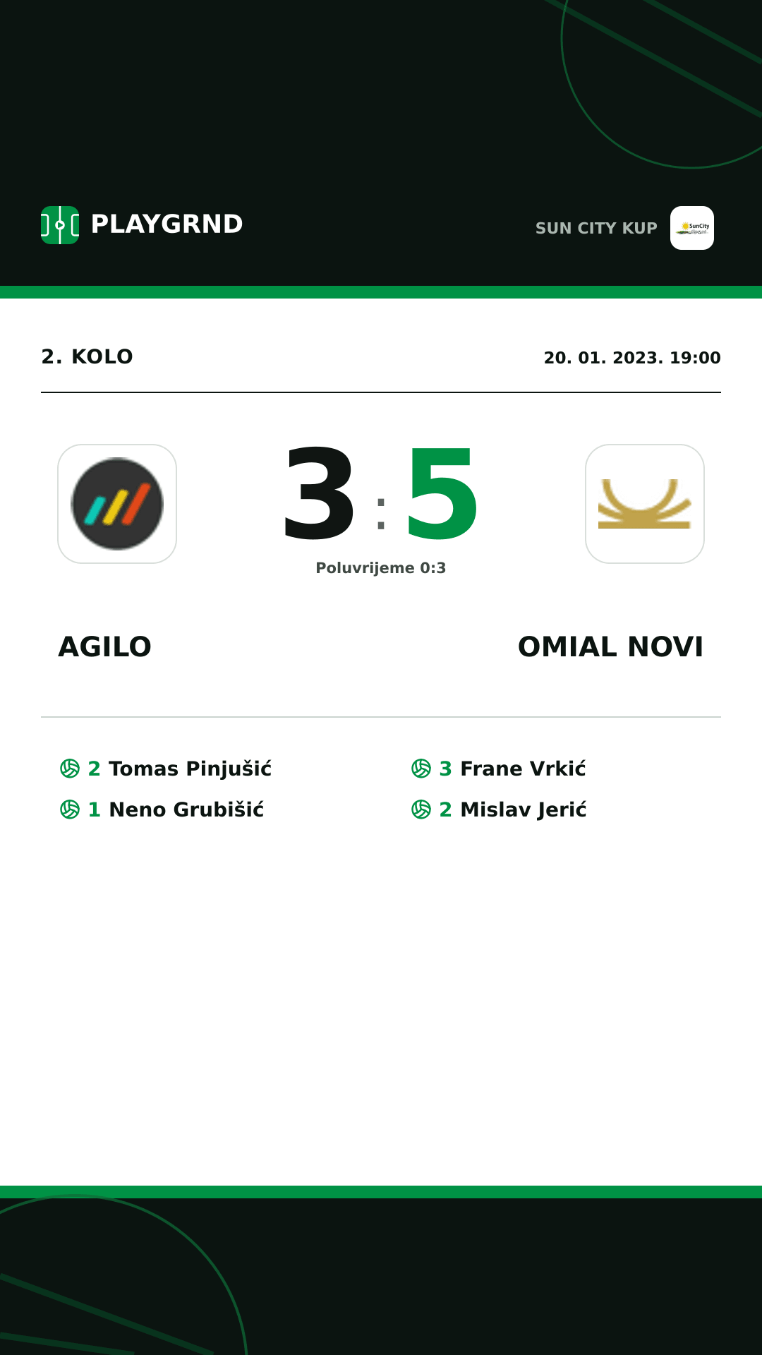 Instagram slika: Agilo 3:5 Omial Novi