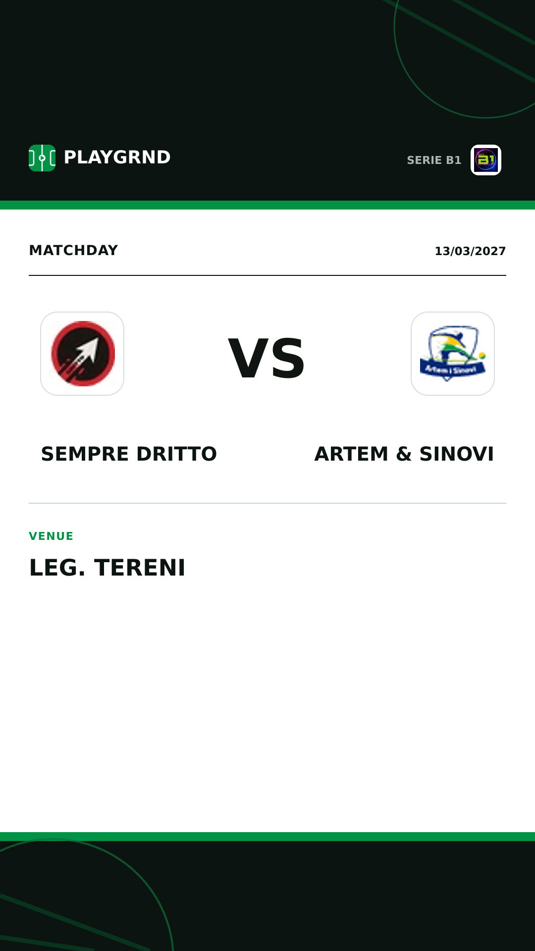 Instagram artwork: Sempre Dritto vs Artem & Sinovi