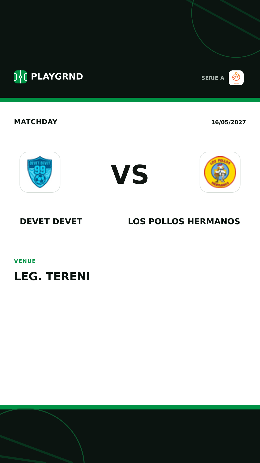 Instagram artwork: Devet Devet vs Los Pollos Hermanos