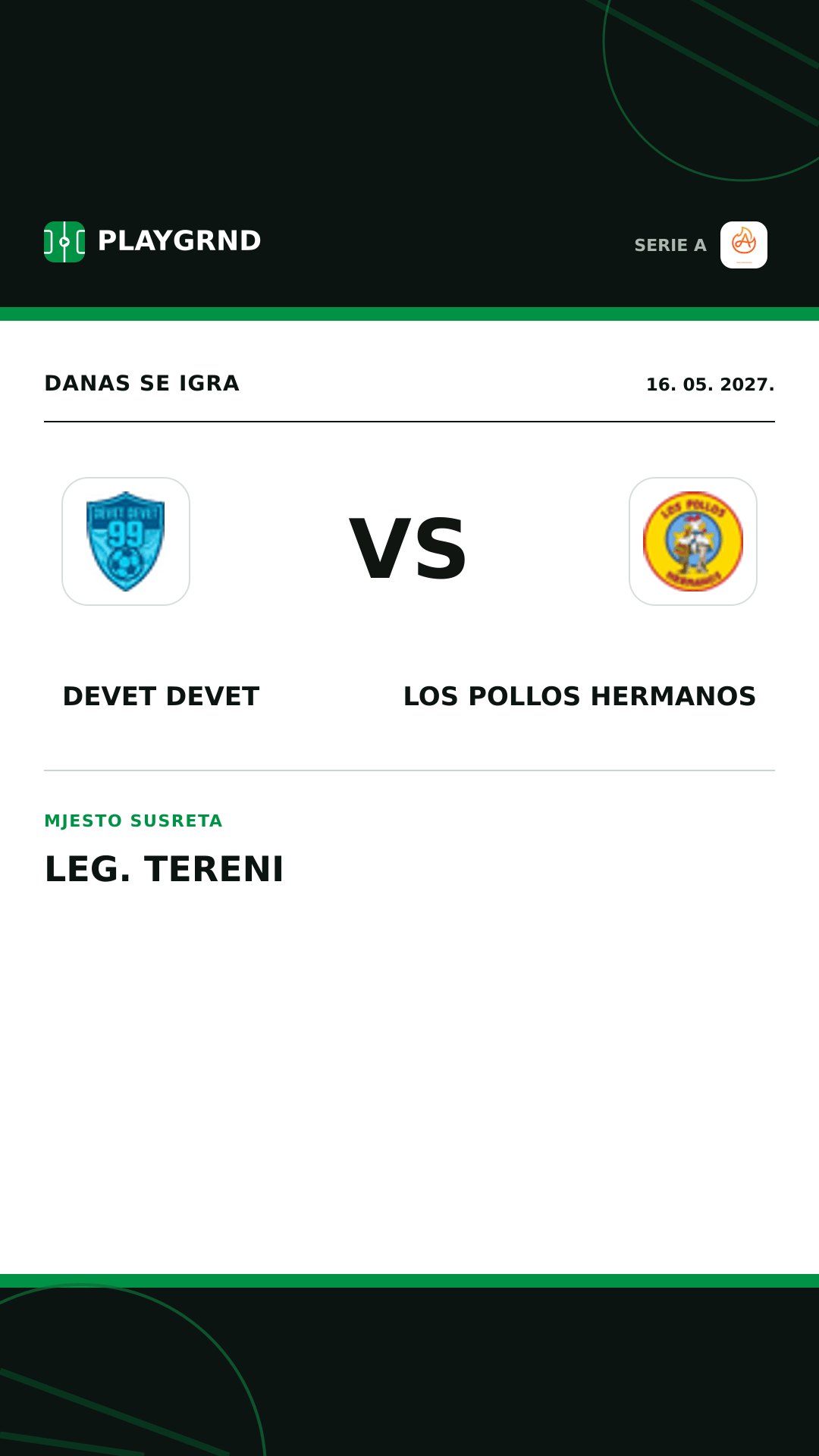 Instagram slika: Devet Devet vs Los Pollos Hermanos