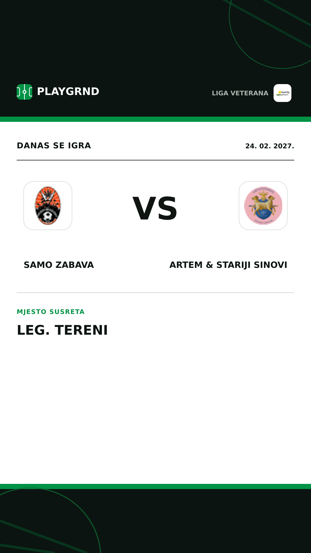 Instagram slika: Samo Zabava vs Artem & Stariji Sinovi