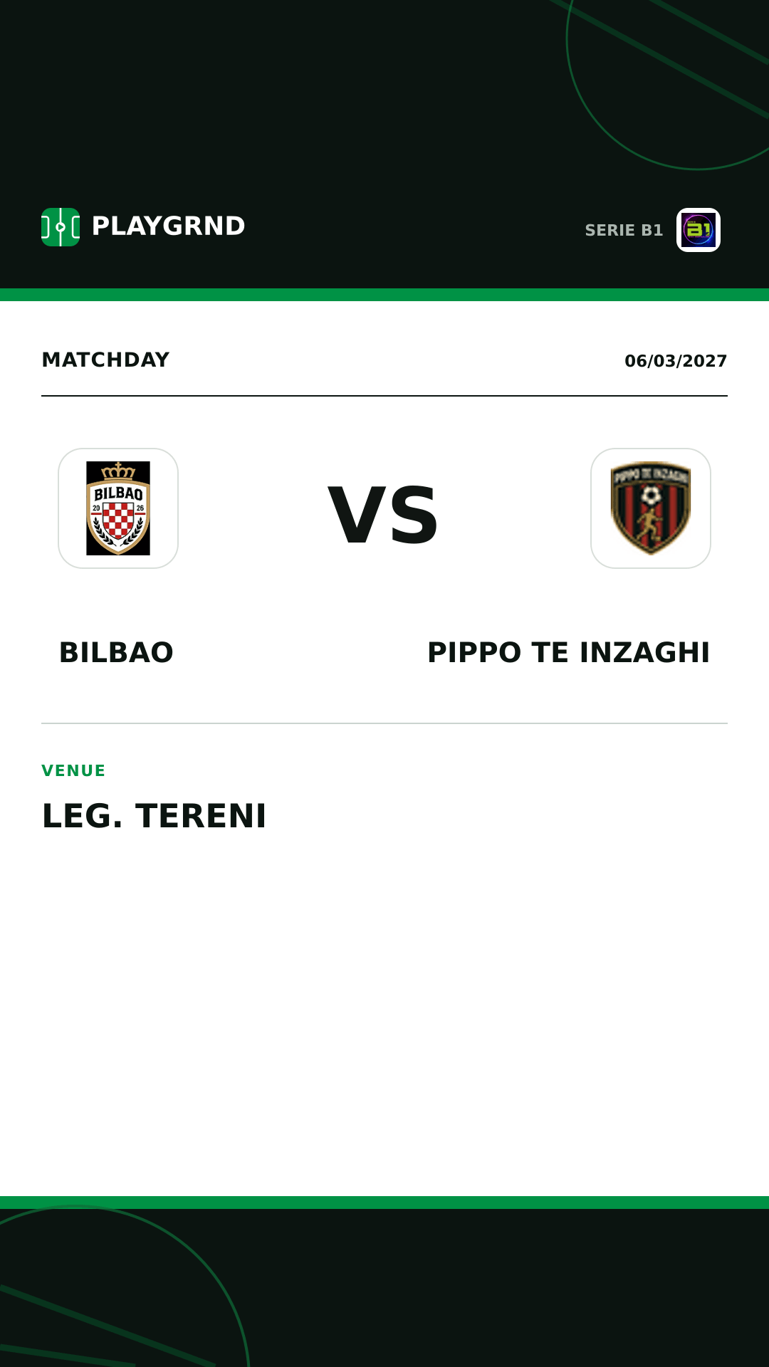 Instagram artwork: Bilbao vs Pippo TE Inzaghi