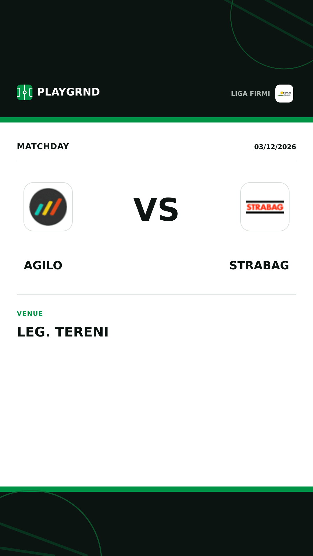 Instagram artwork: Agilo vs Strabag