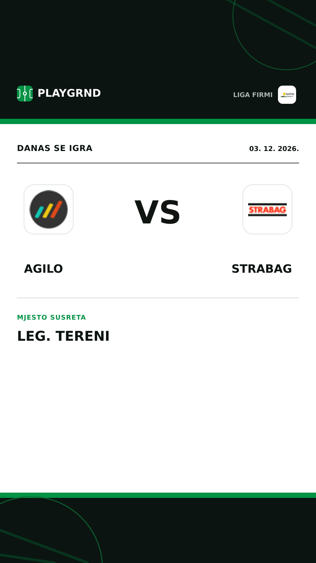 Instagram slika: Agilo vs Strabag