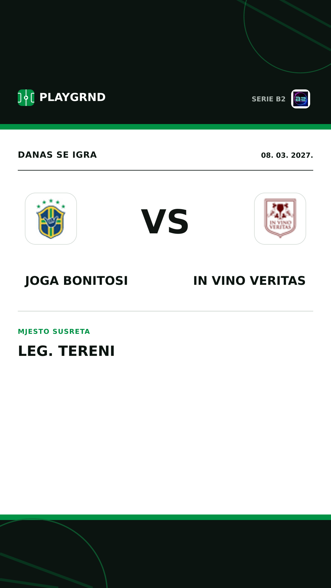 Instagram slika: Joga Bonitosi vs IN Vino Veritas