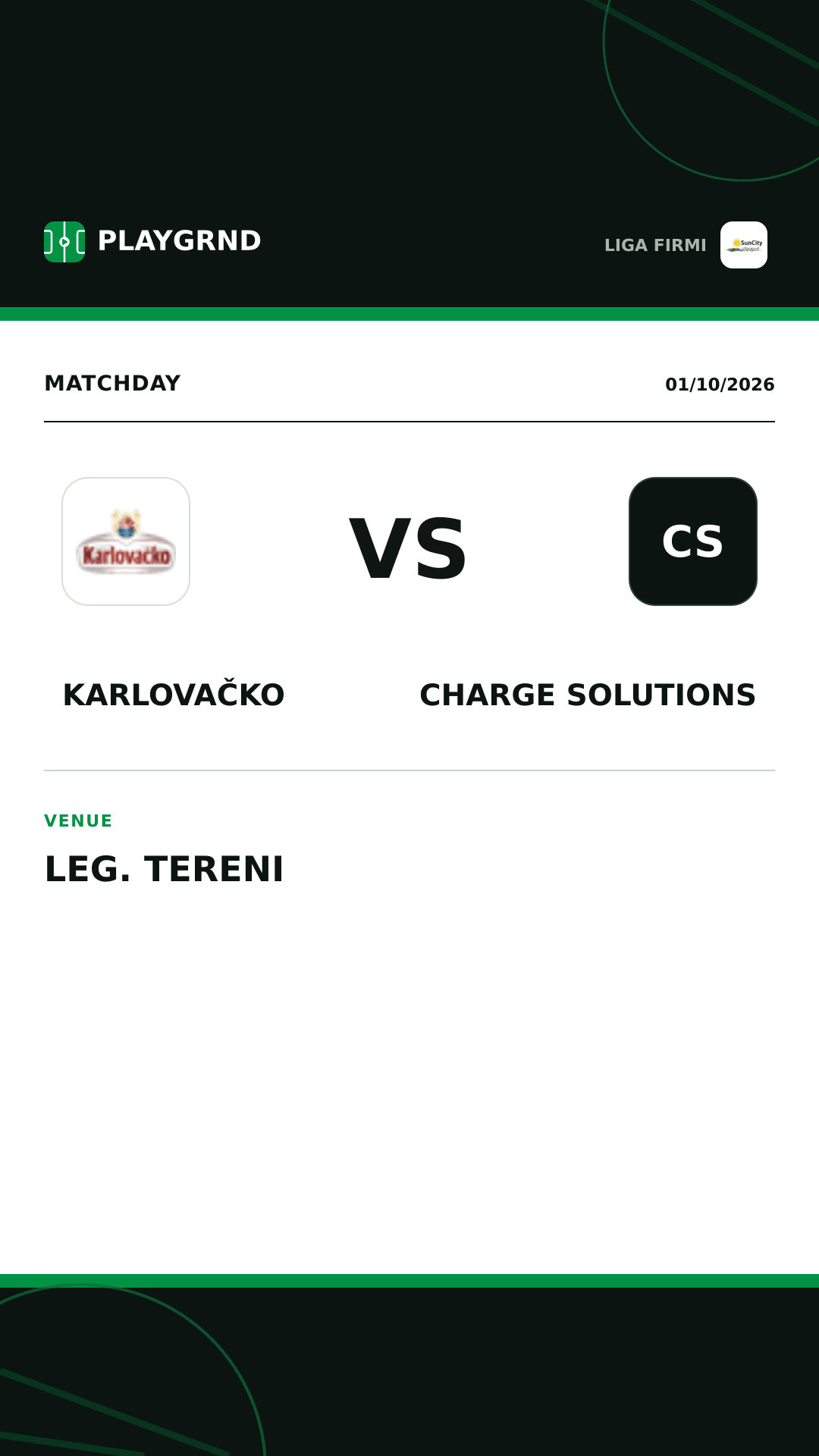 Instagram artwork: Karlovačko vs Charge Solutions