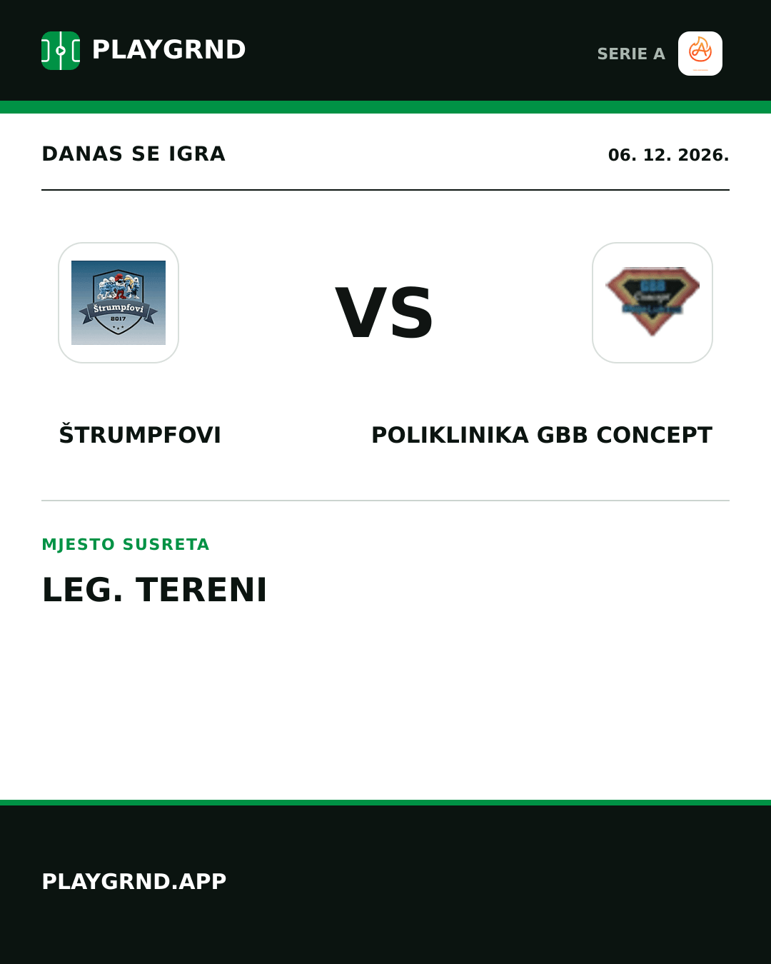 Instagram slika: Štrumpfovi vs Poliklinika Gbb Concept