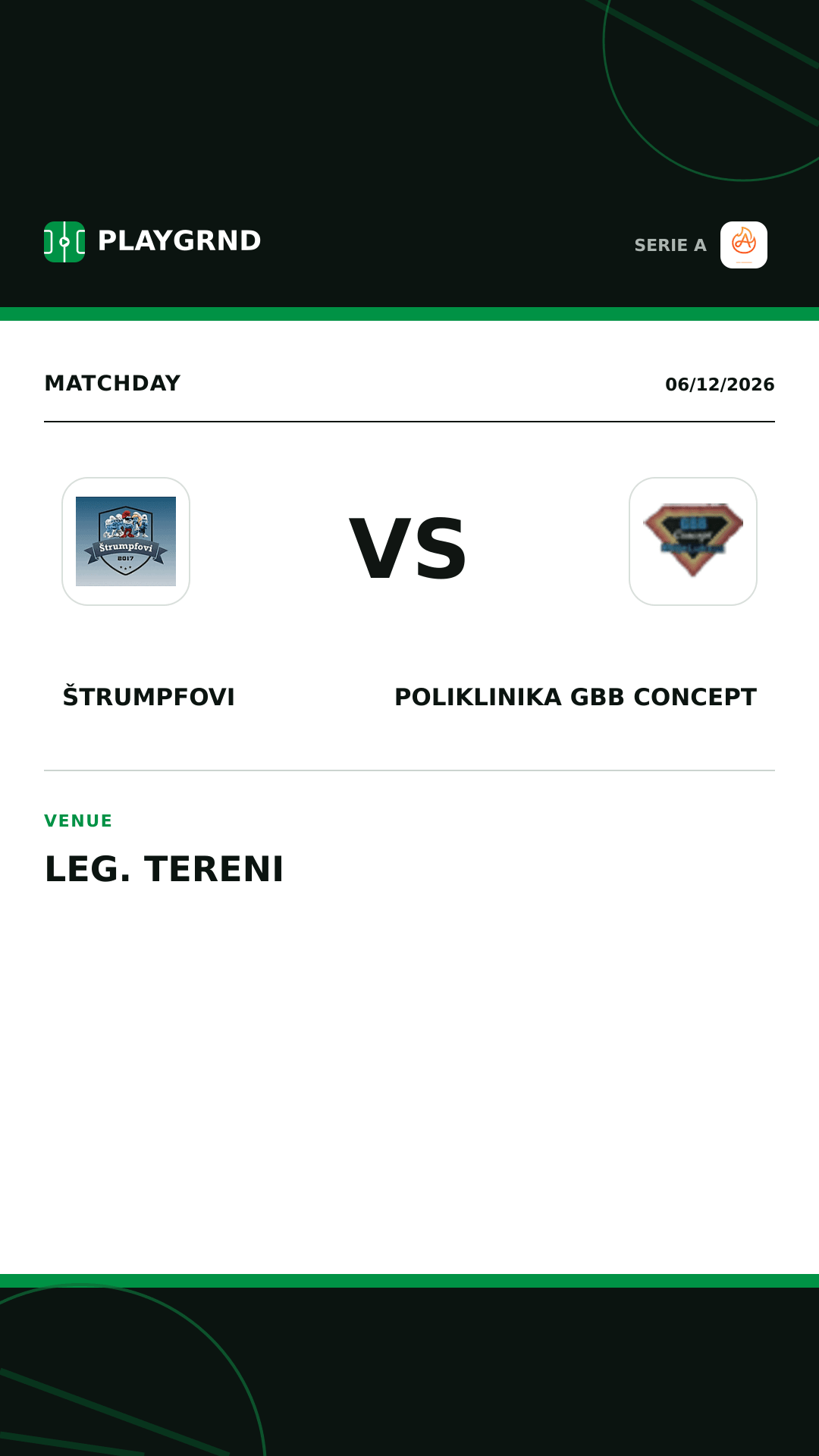 Instagram artwork: Štrumpfovi vs Poliklinika Gbb Concept