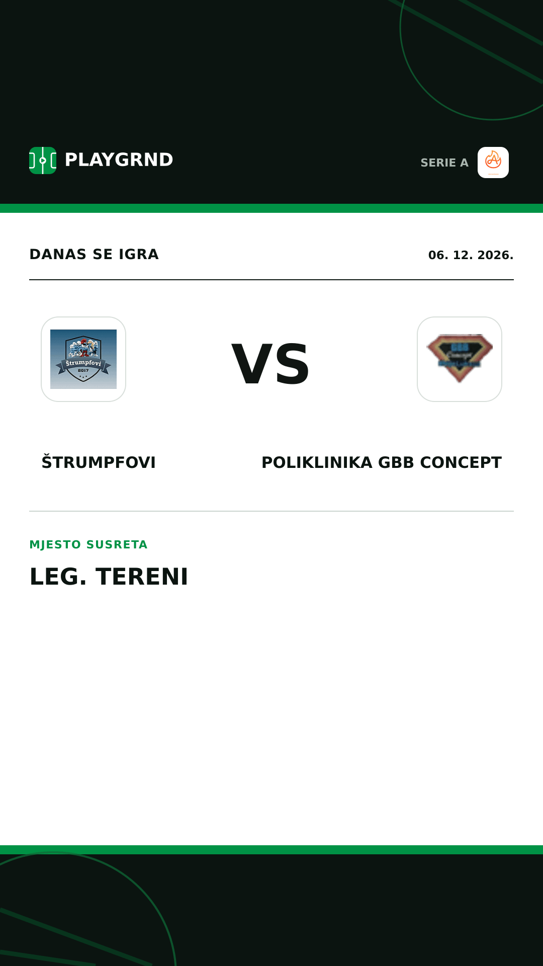 Instagram slika: Štrumpfovi vs Poliklinika Gbb Concept