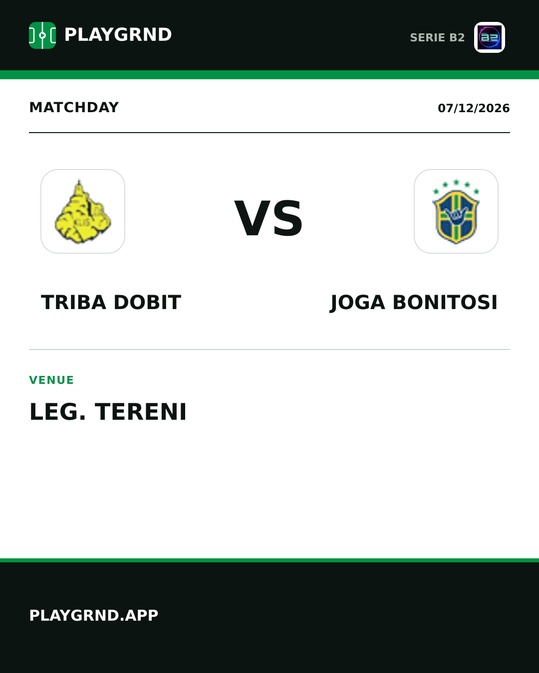 Instagram artwork: Triba Dobit vs Joga Bonitosi
