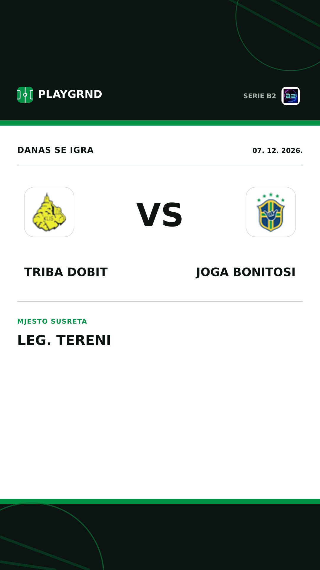 Instagram slika: Triba Dobit vs Joga Bonitosi