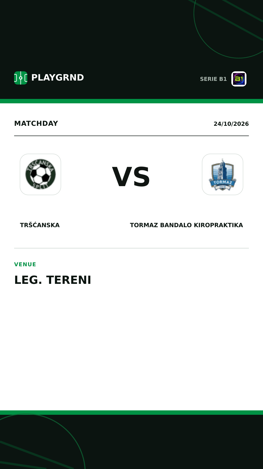 Instagram artwork: Tršćanska vs Tormaz Bandalo Kiropraktika