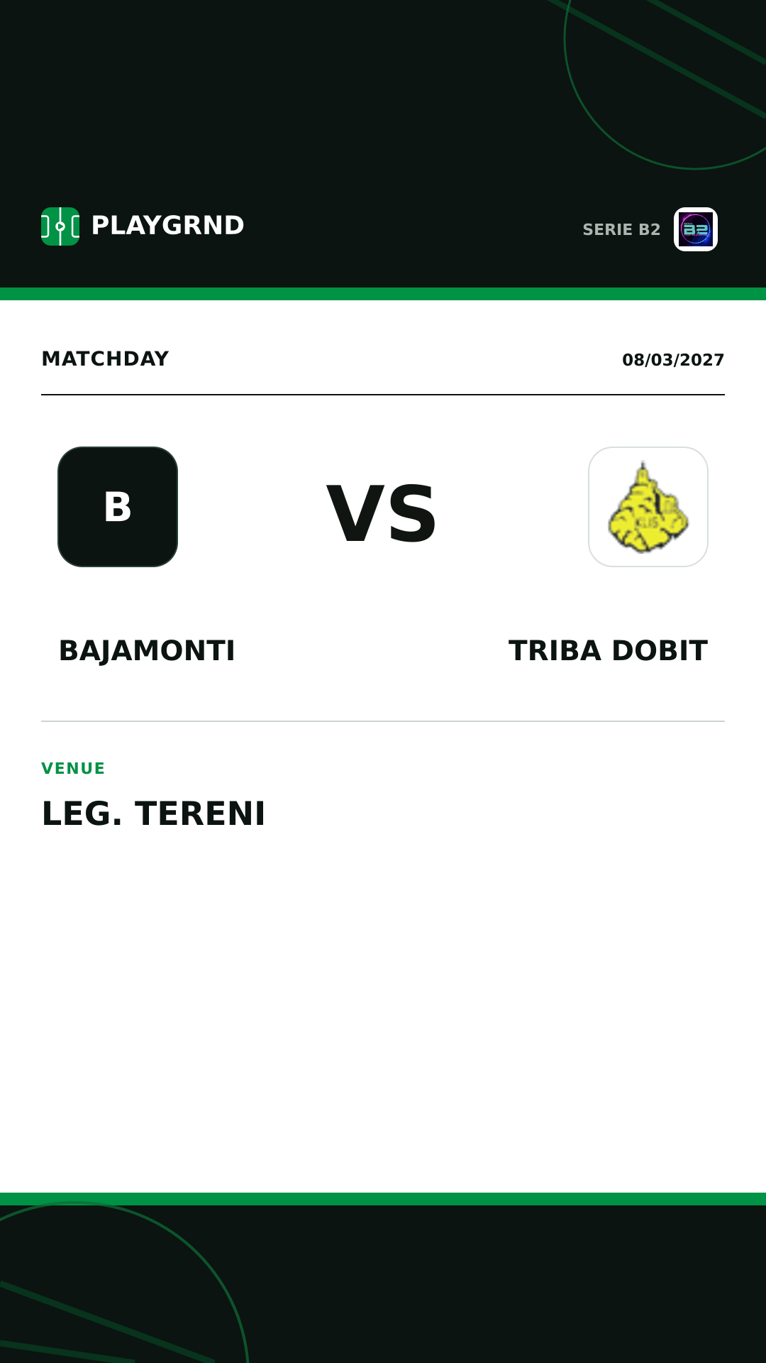 Instagram artwork: Bajamonti vs Triba Dobit