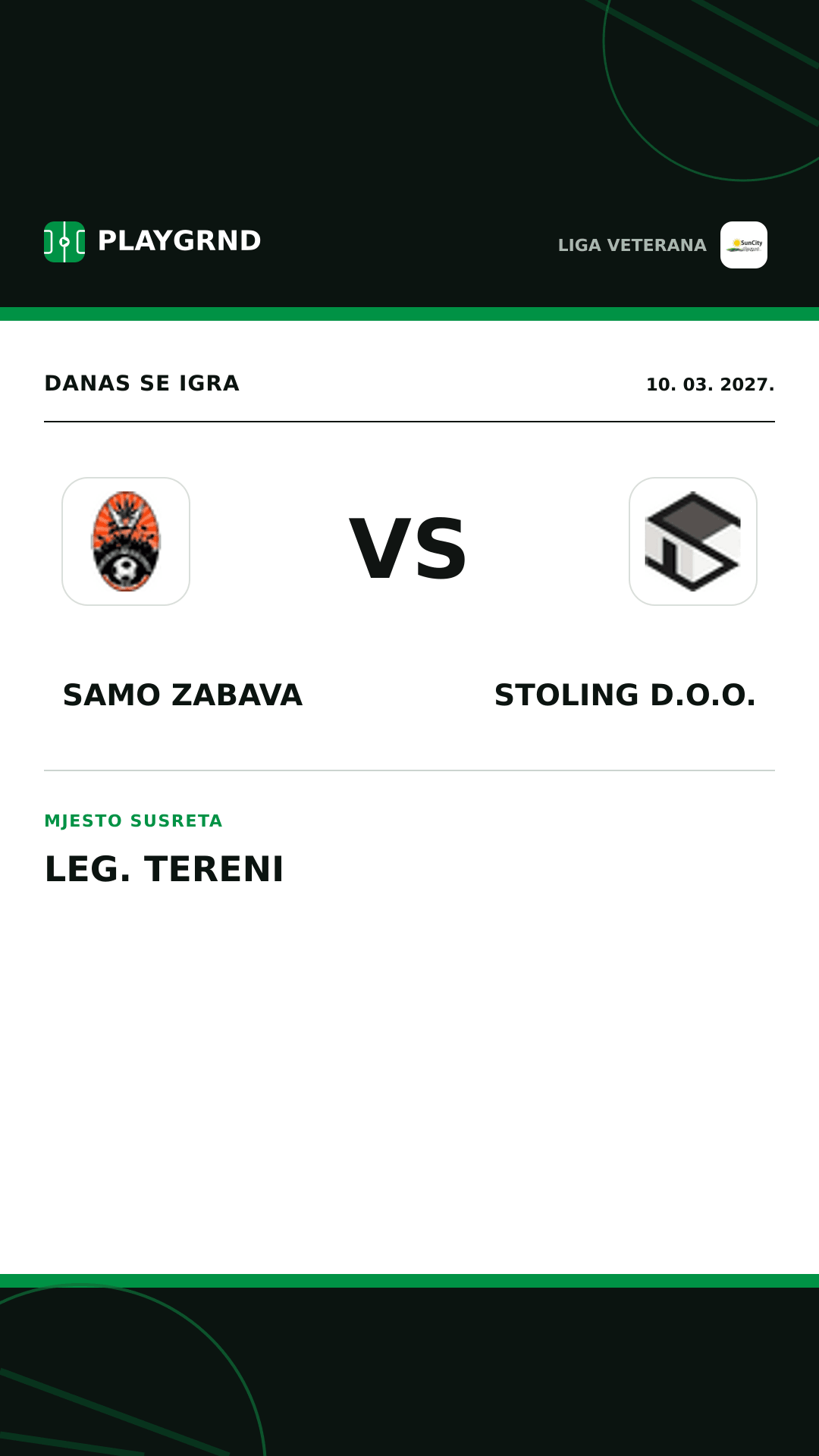 Instagram slika: Samo Zabava vs Stoling D.O.O.