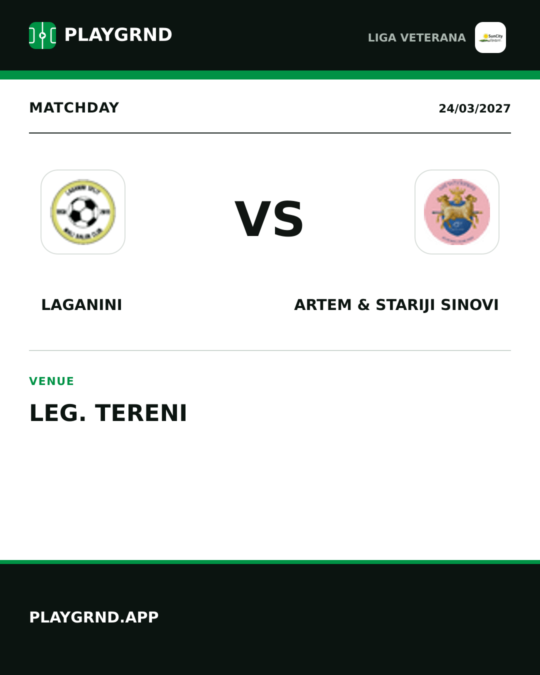 Instagram artwork: Laganini vs Artem & Stariji Sinovi