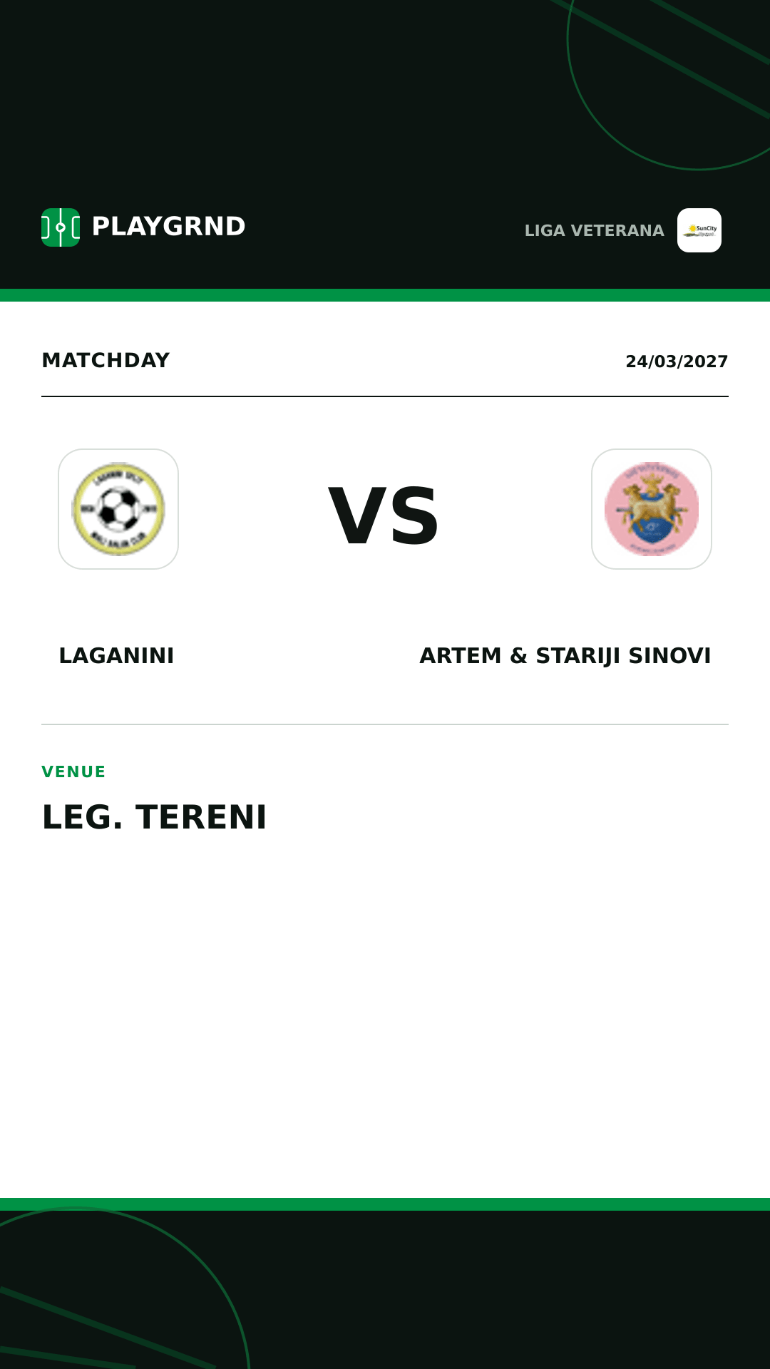 Instagram artwork: Laganini vs Artem & Stariji Sinovi