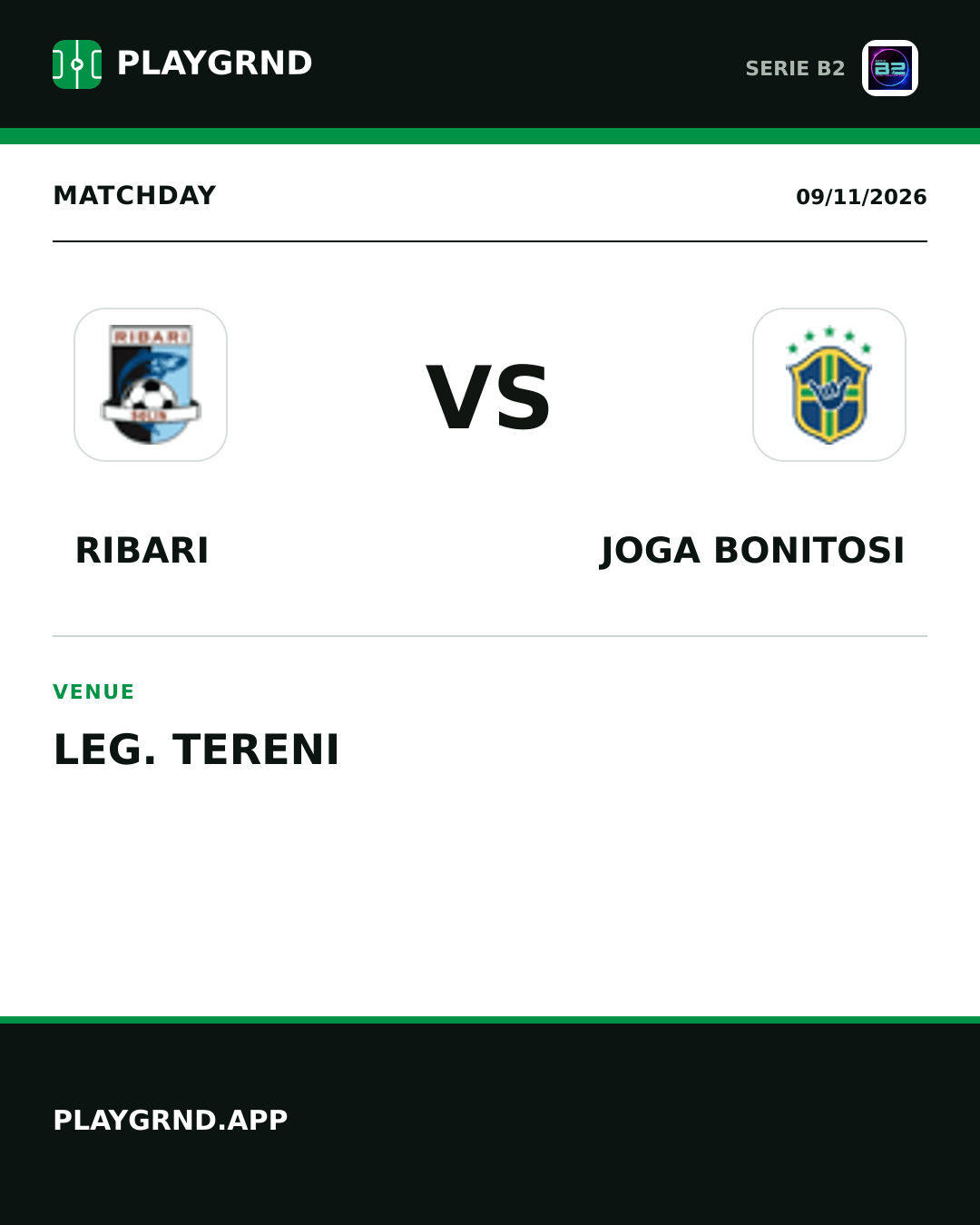 Instagram artwork: Ribari vs Joga Bonitosi